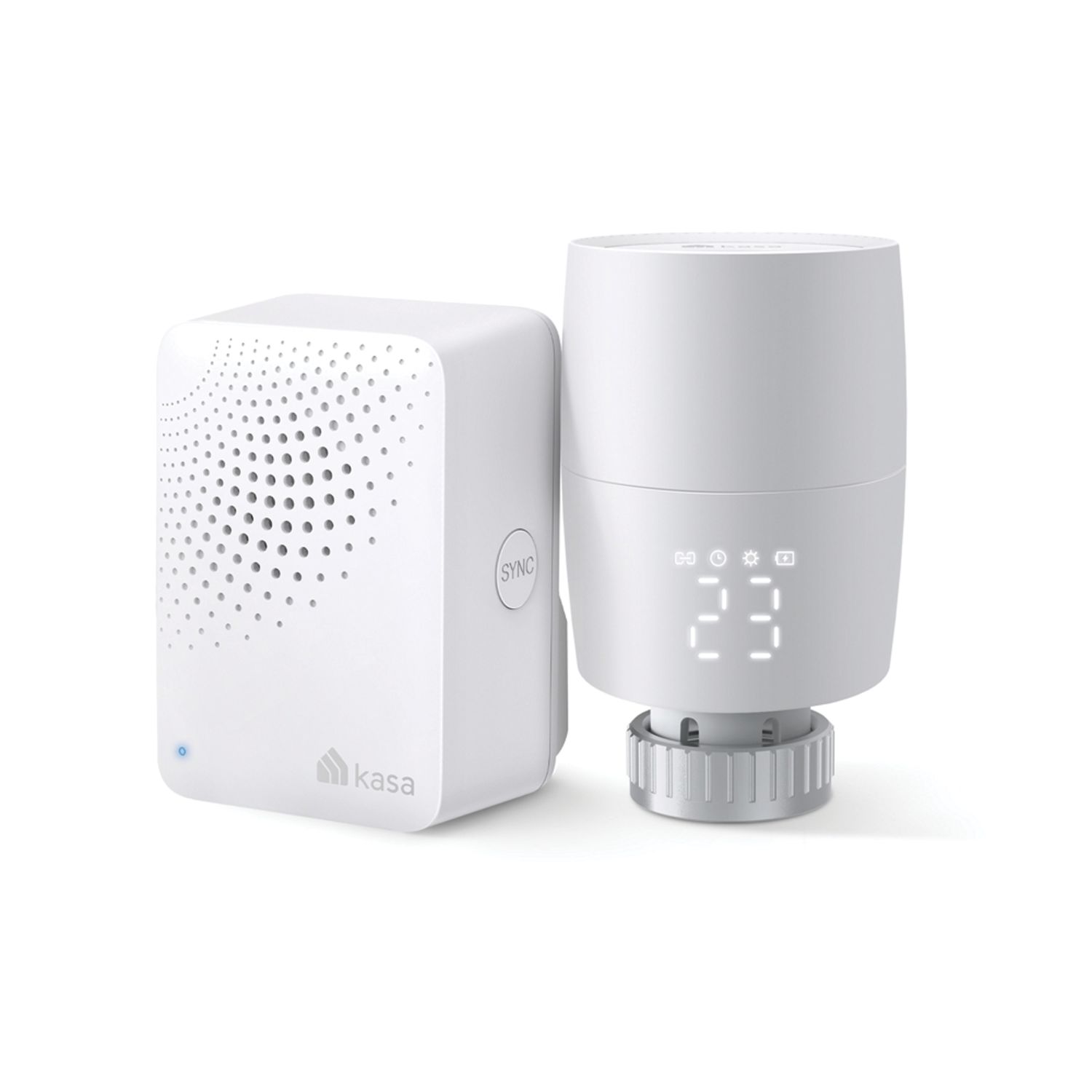 TP-Link Kasa White Smart Thermostatic Radiator Head (800RN)