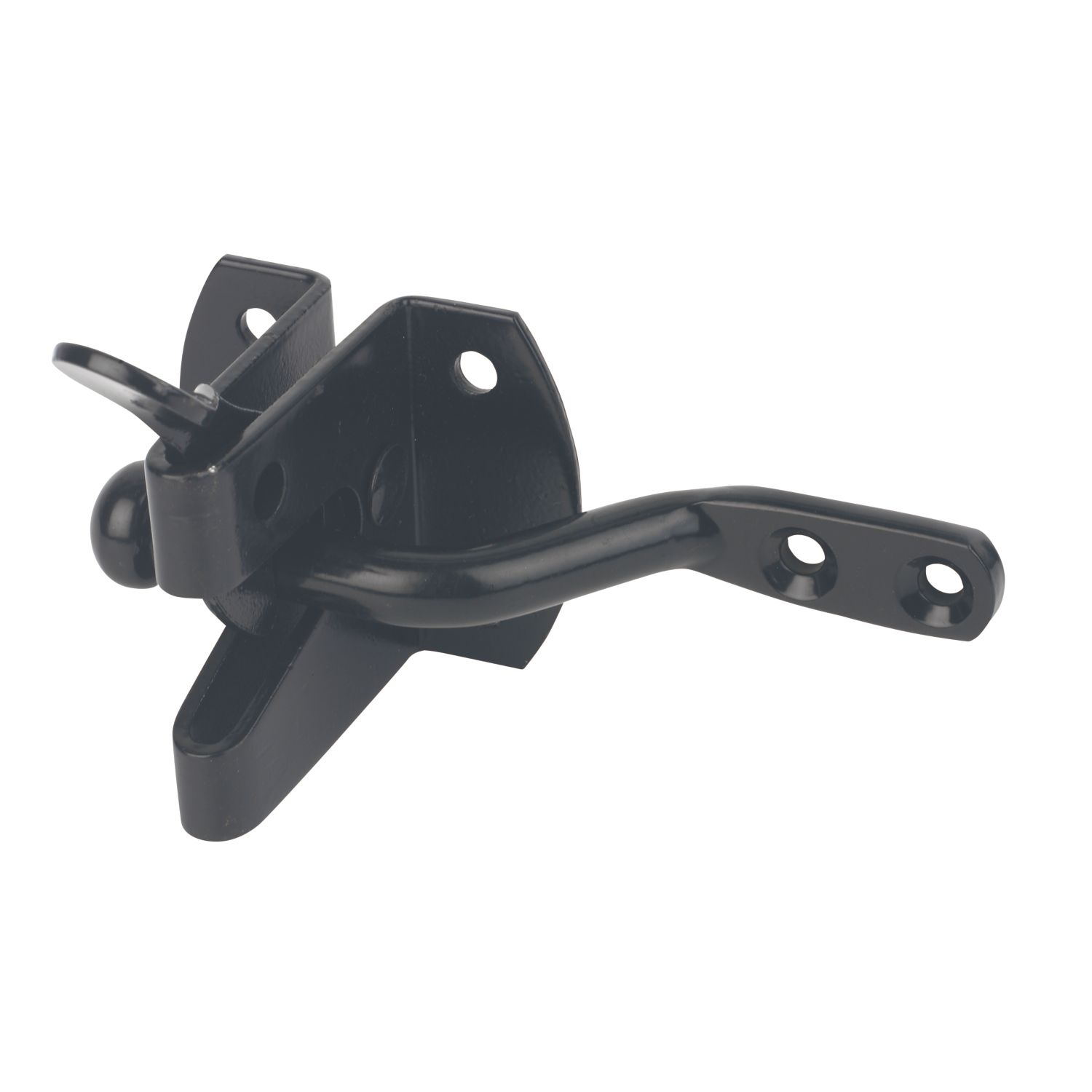 GateMate Large Gate Catch Black 120mm (801YV)