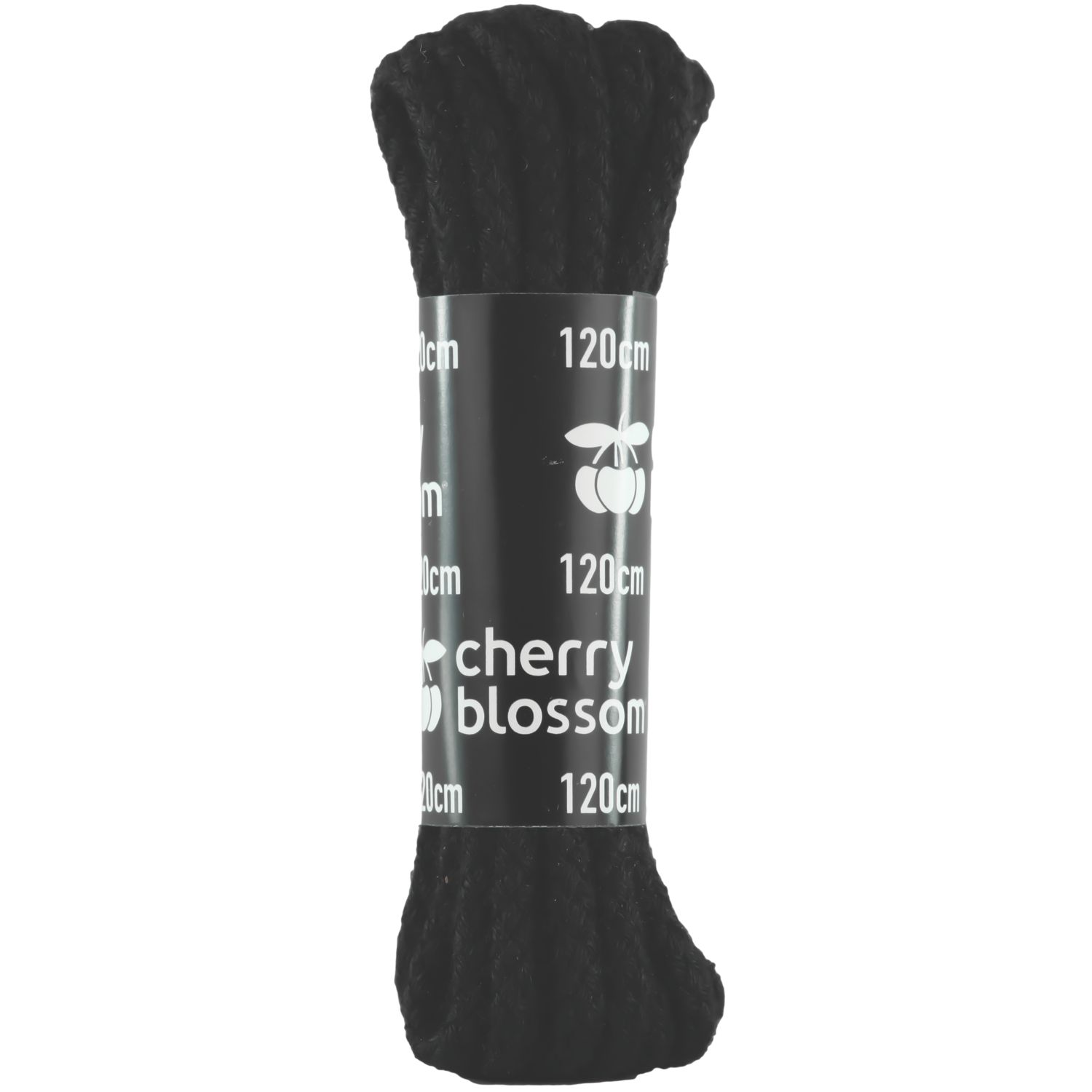Cherry Blossom Cord Laces Black 1.2m 1 Pair (802RY)