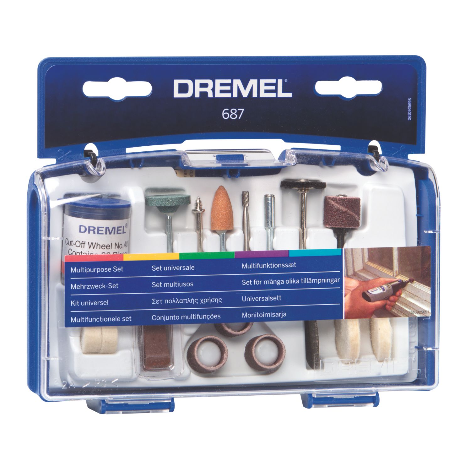 Dremel 687 Multipurpose Cutting Kit 52 Pieces (80449)