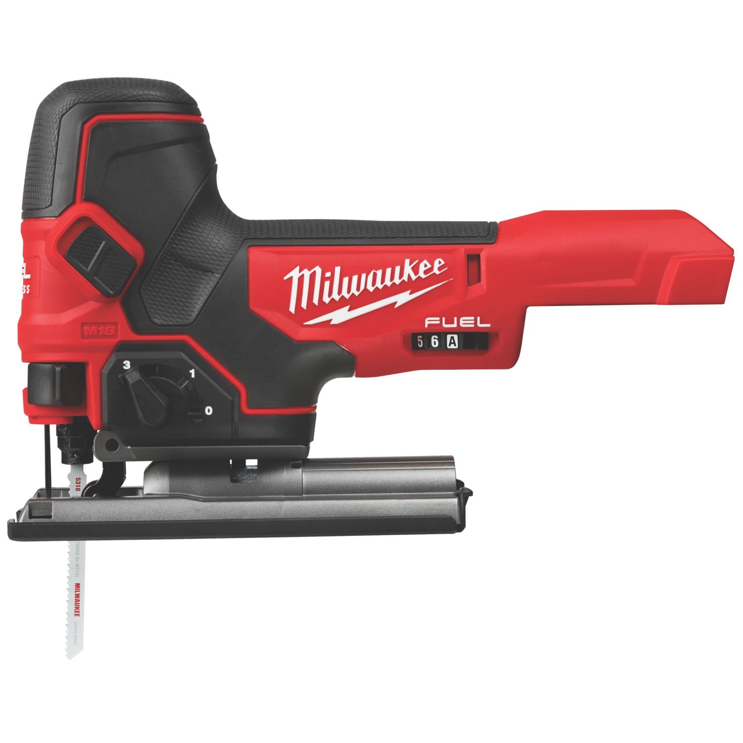 Milwaukee M18FBJS-0 FUEL 18V Li-Ion RedLithium Brushless Cordless Jigsaw - Bare (805CX)