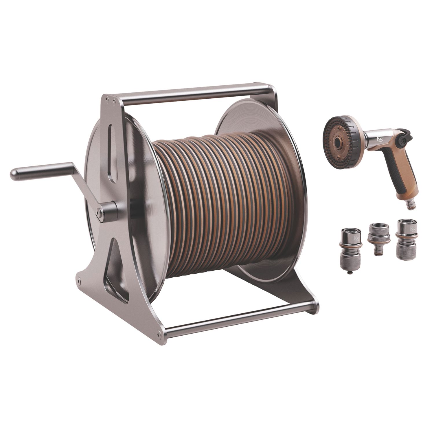 Kent & Stowe Hose Reel Set 17.4mm x 30m (805EC)