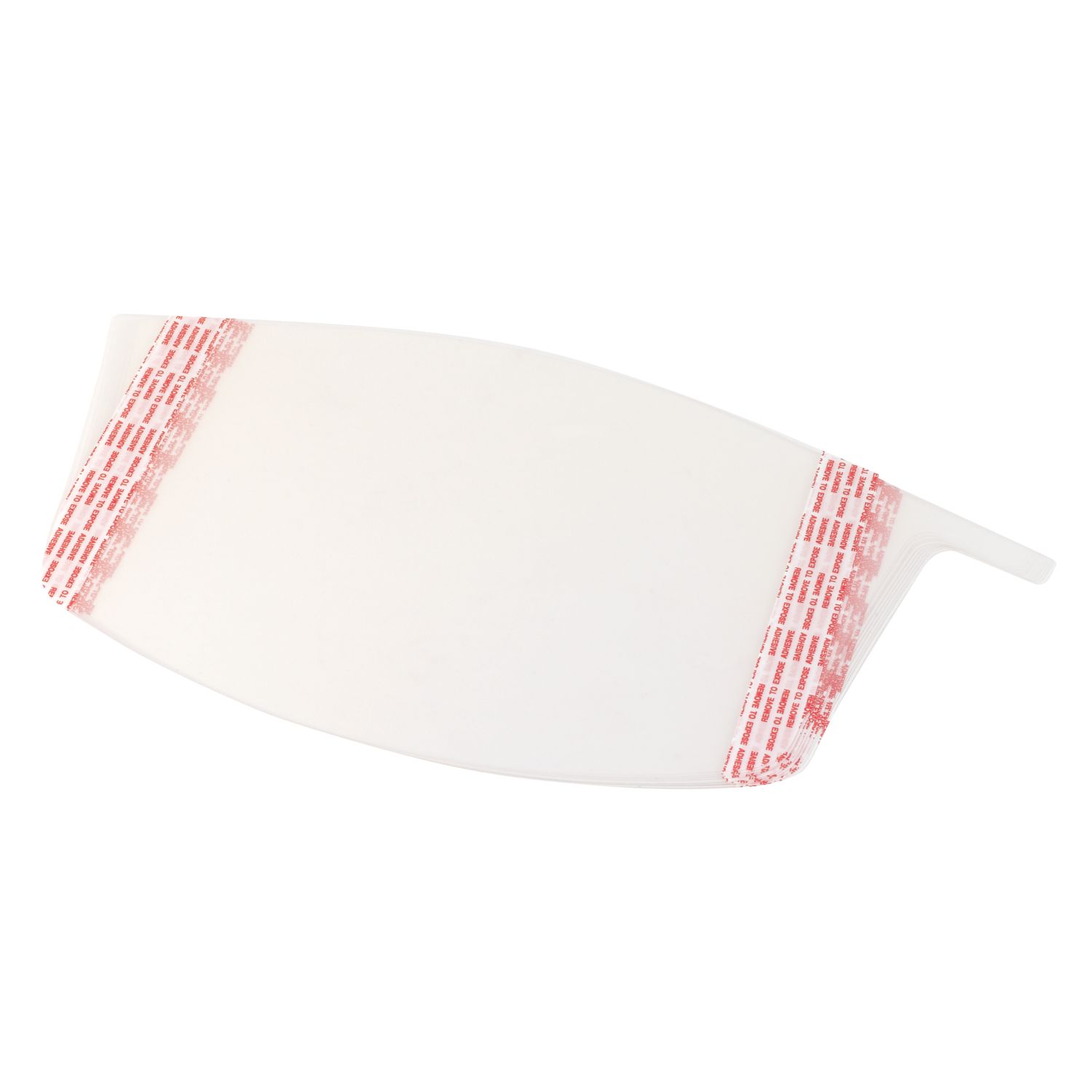 3M VersaFlo Peel Off Visor Covers Clear 10 Pack (8077H)