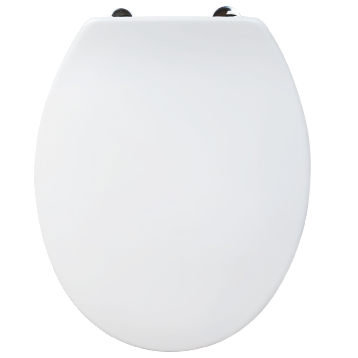 Swirl Toilet Seat Duraplast White (807TX)