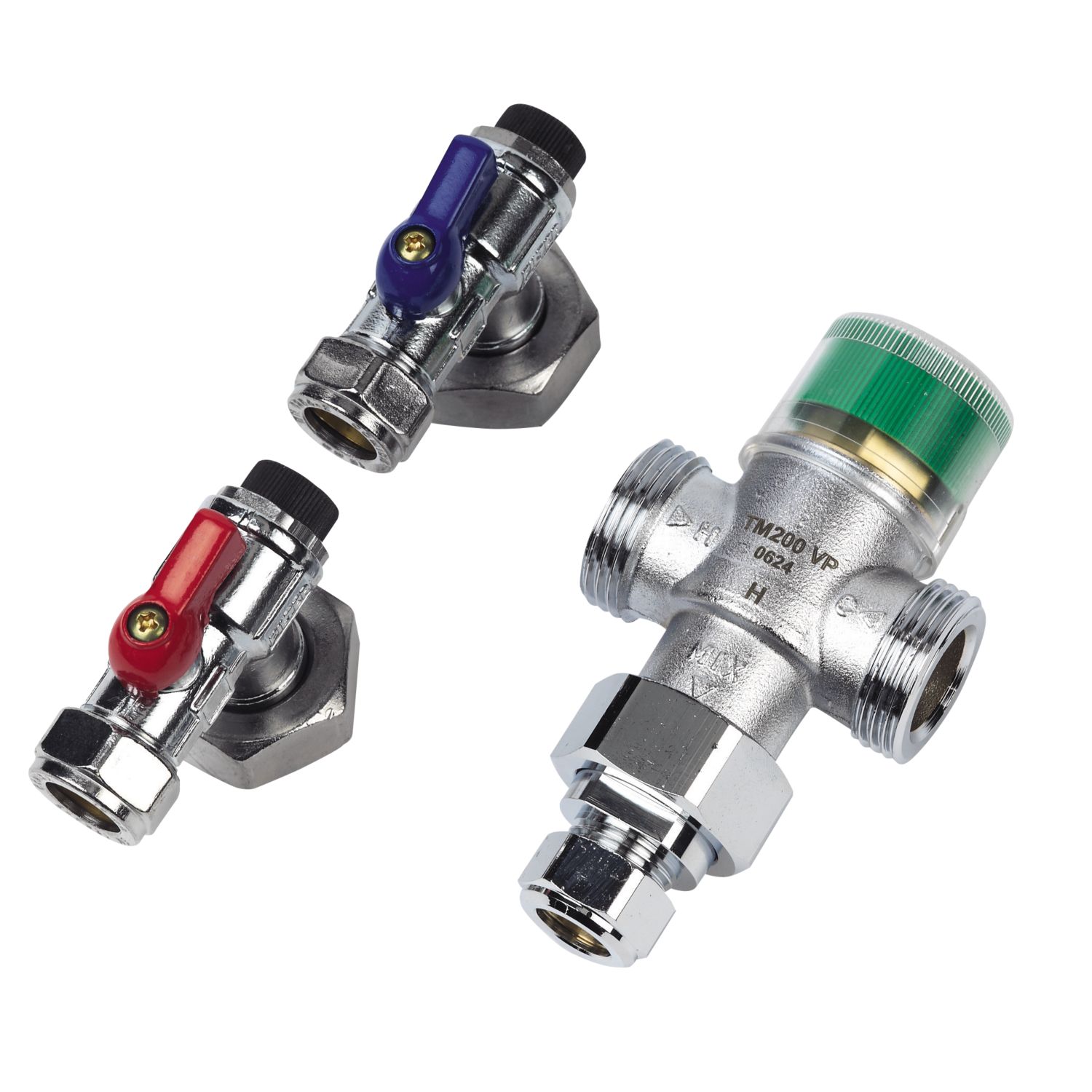 Honeywell Home TM200VP-3/4C 4in1 Thermostatic Mixing Valve 15mm (80824)