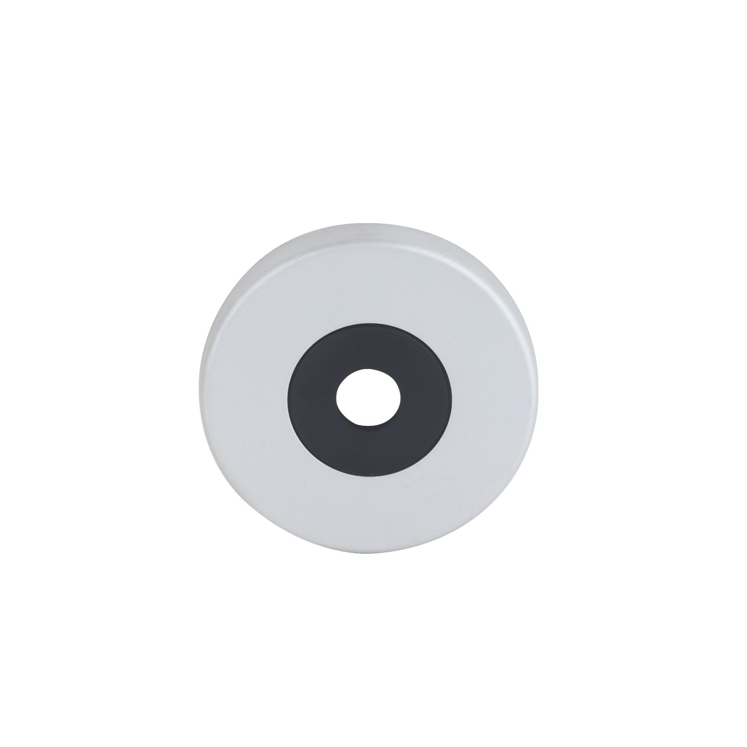 Smith & Locke Fire Rated Pull Handle Roses Satin Aluminium 50mm 2 Pack (8098J)