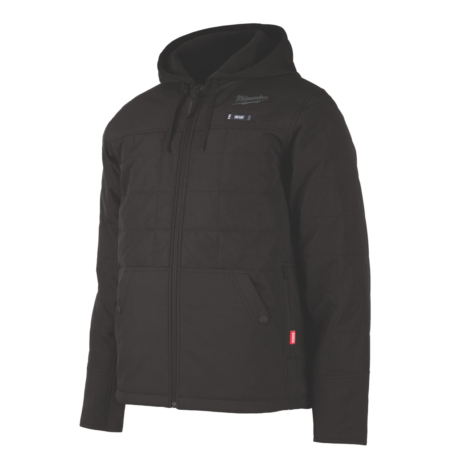 Milwaukee M12 HPJBL2-0 12V Li-Ion RedLithium Heated Puffer Jacket Black Large 42" Chest - Bare (809GC)