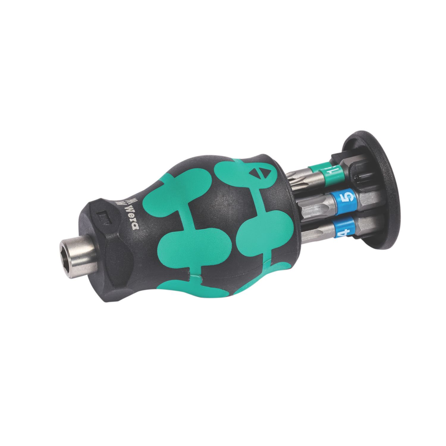 Wera Kraftform Kompakt Stubby Magazine 3 Interchangeable Screwdriver Set 6 Pcs (809XX)