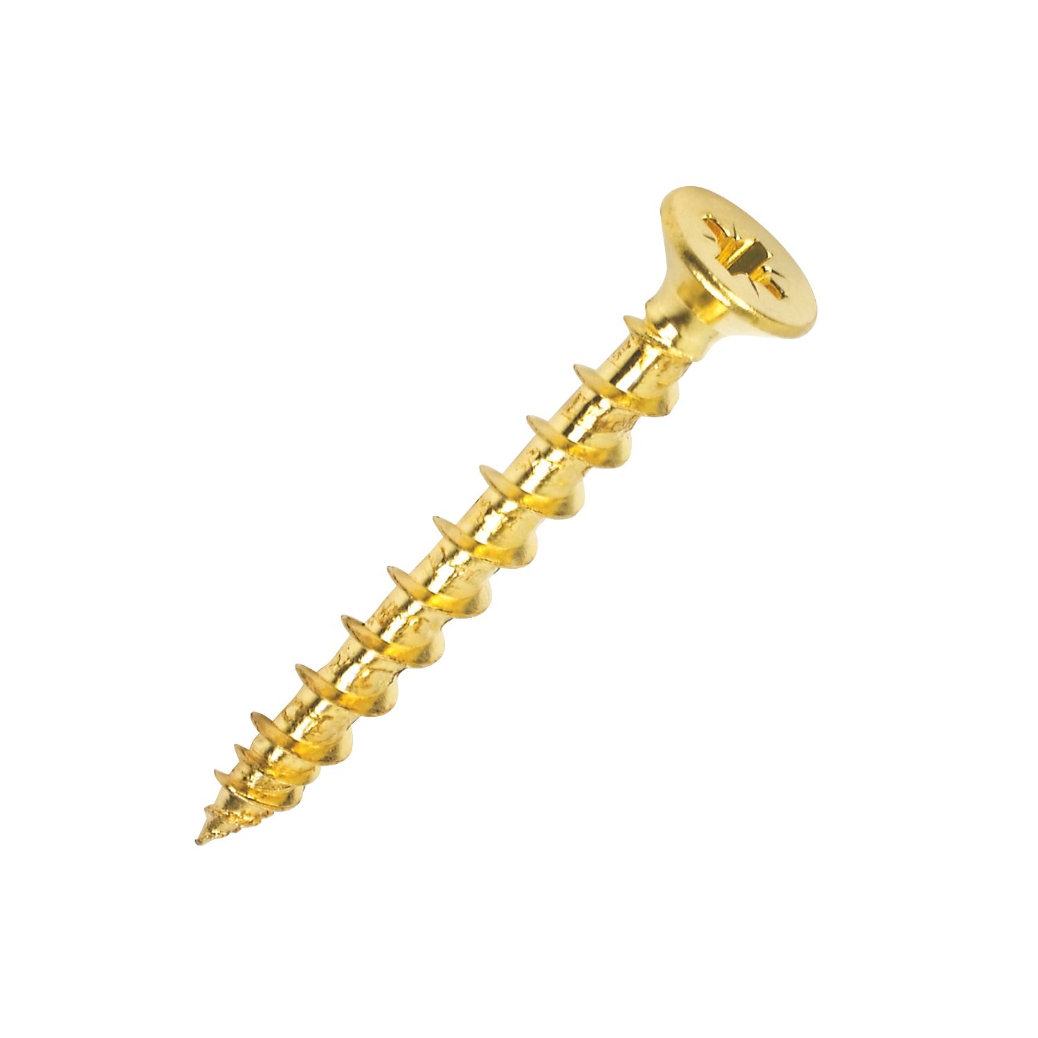 Hinge-Tite PZ Double-Countersunk Thread Cutting Hinge Screws 4mm x 30mm 50 Pack (81031)