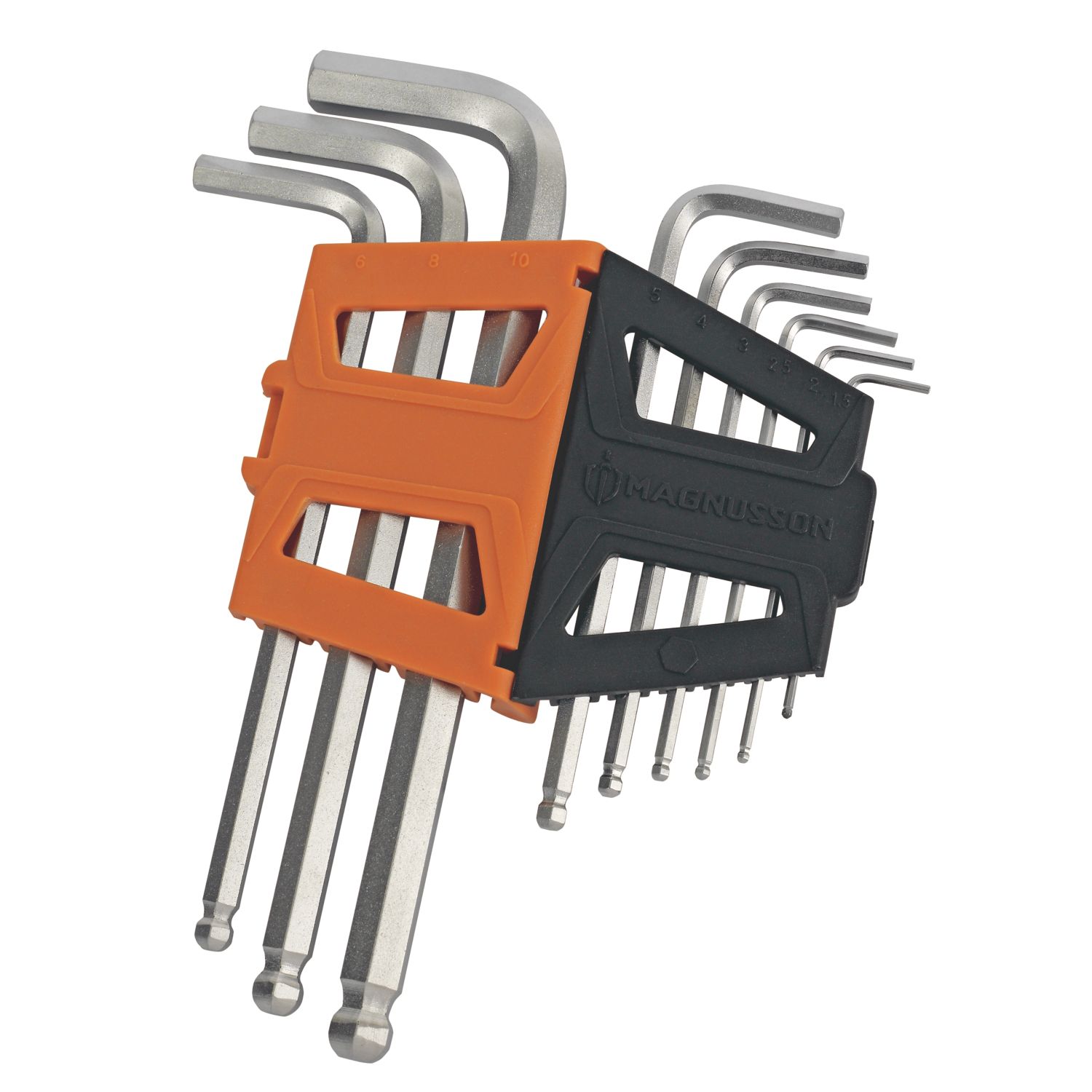 Magnusson Metric Hex Keys 9 Pcs (8113V)