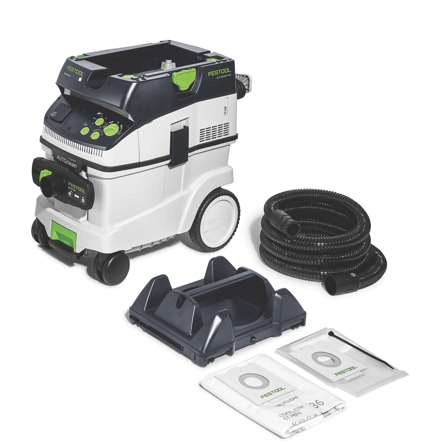 Festool CTM 36 E AC-LHS 65Ltr/sec Electric M Class Mobile Dust Extractor 110V (811HM)