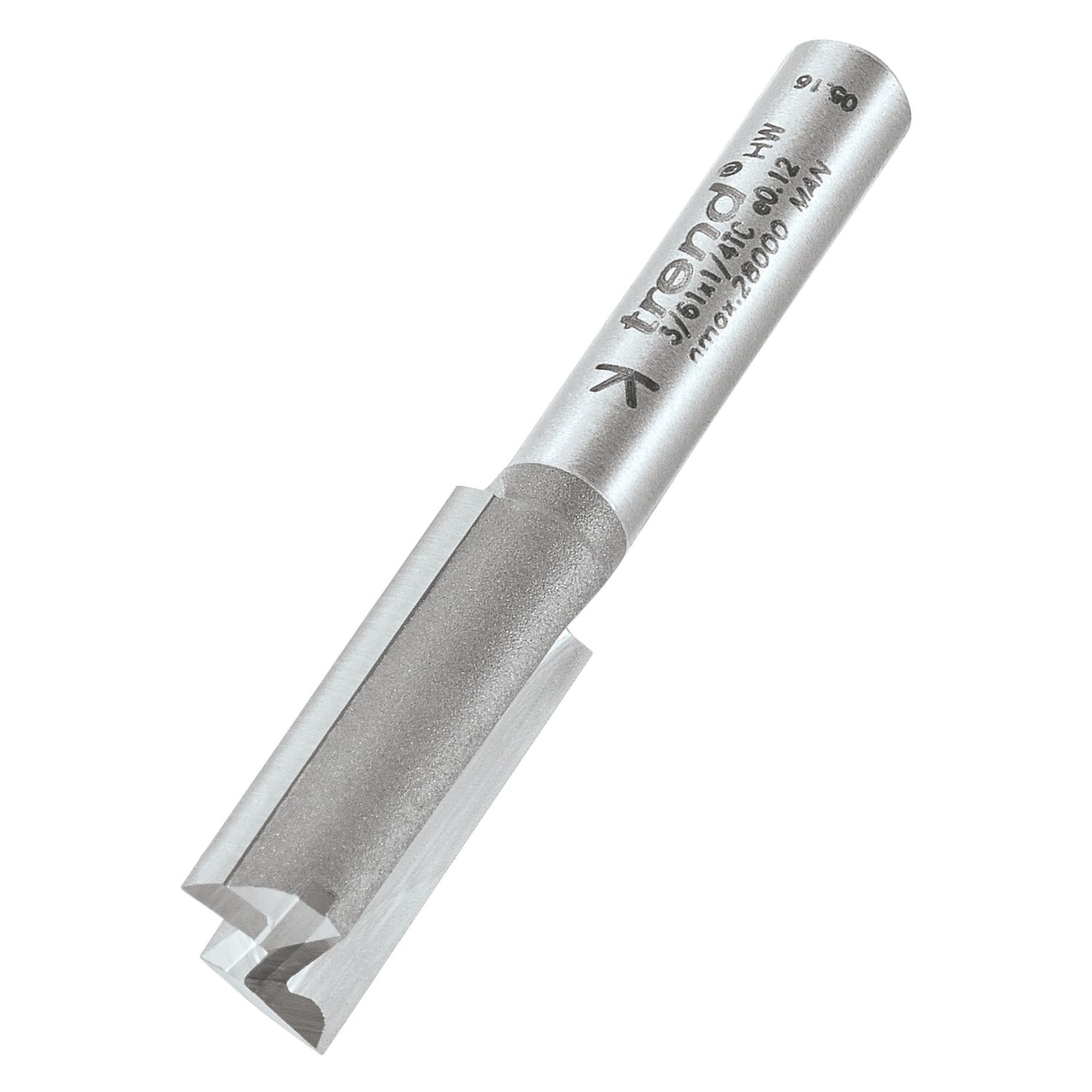 Trend 3/61X1/4TC 1/4" Straight Router Cutter 10mm x 25mm (811RH)