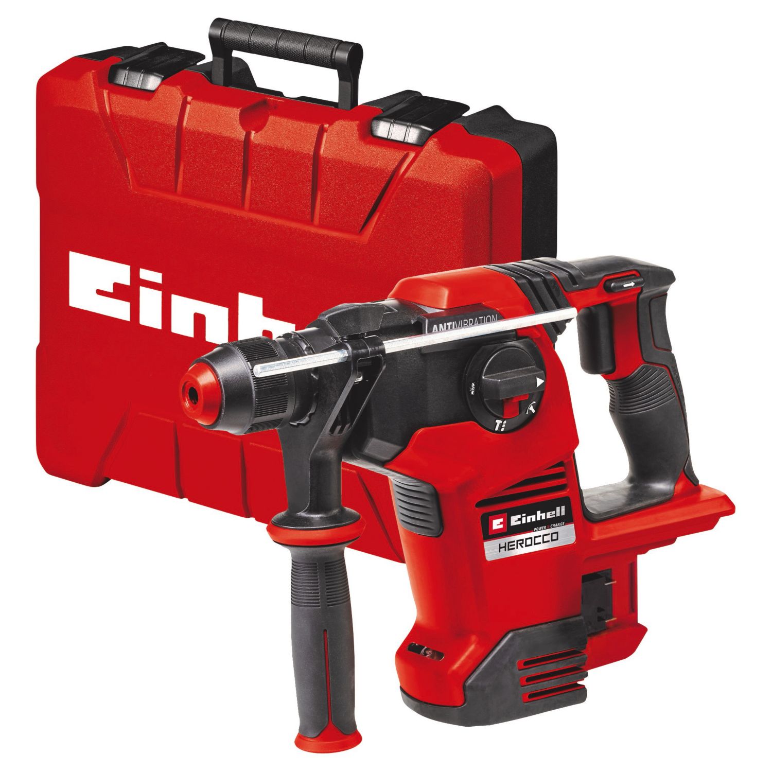 Einhell Professional Herocco 36/28 3.37kg 36V Li-Ion Power X-Change Brushless Cordless Rotary Hammer - Bare (811TJ)