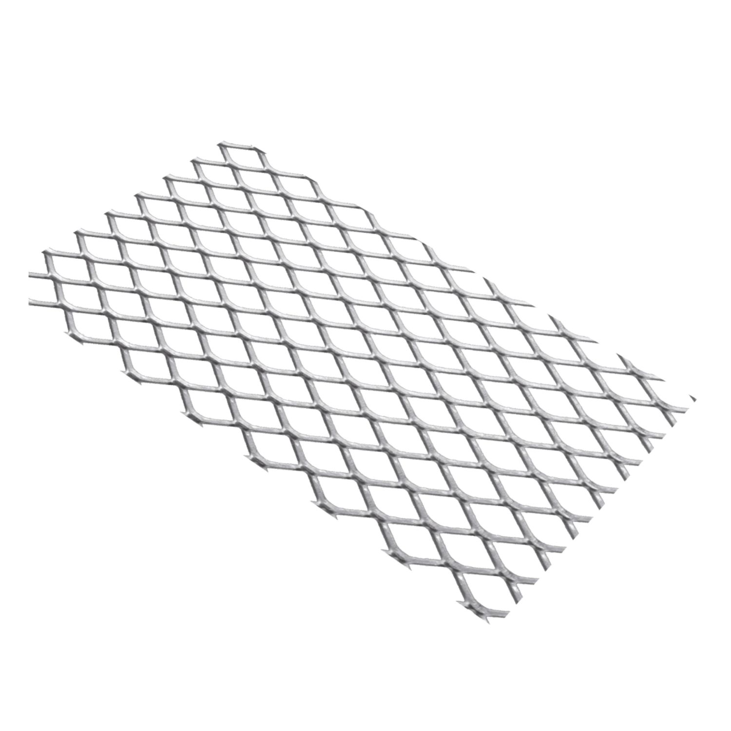 Essentials Stretched Perforated Protective Door Plate Steel 500mm x 1000mm x 0.5mm (812CP)