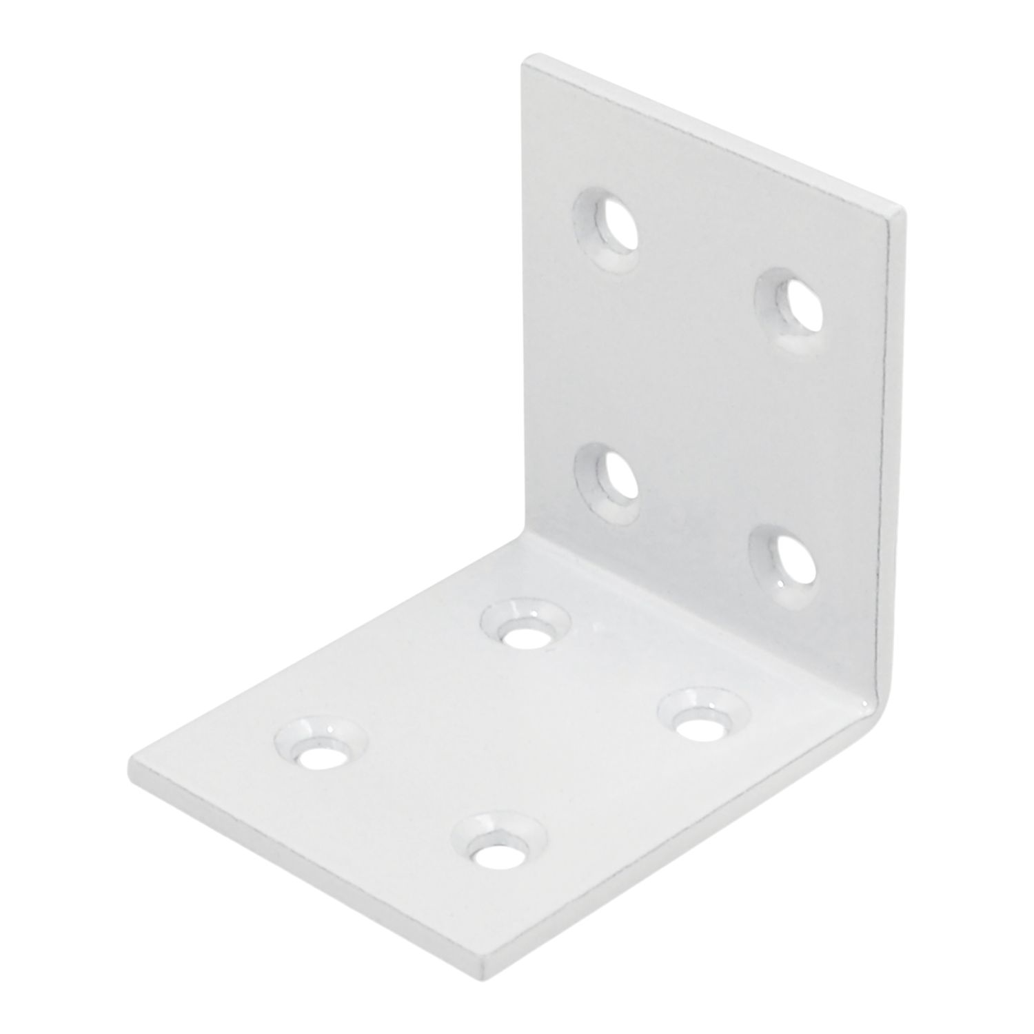 Essentials Angle Bracket Silver 50mm x 50mm x 40mm (812TE)