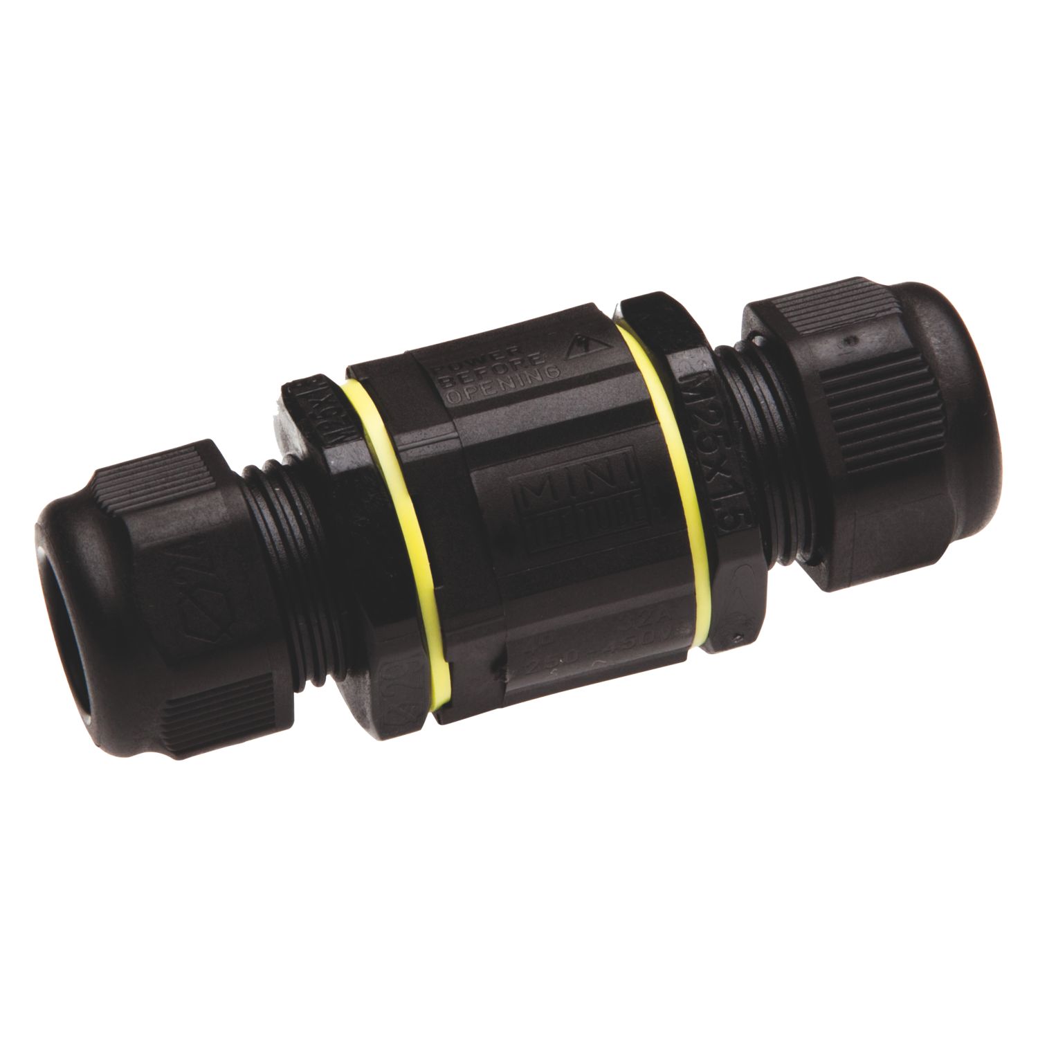Hylec TeeTube Mini 2-Entry 3-Pole In-Line Cable Joint (81353)