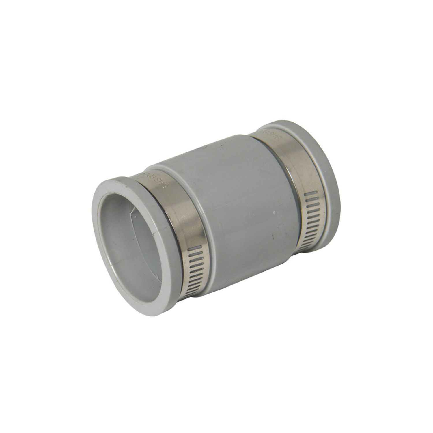 FloPlast WF08 Flexi Waste Straight Coupling Grey 38-45mm x (81383)