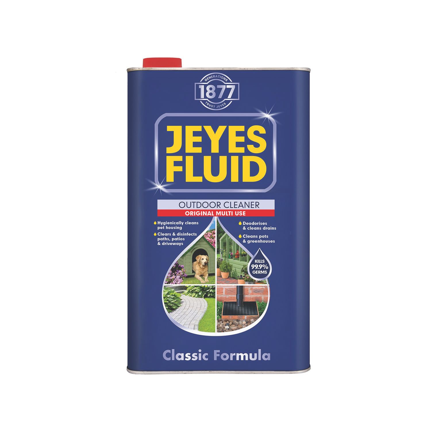Jeyes Classic Fluid Outdoor Disinfectant 5Ltr (813AW)