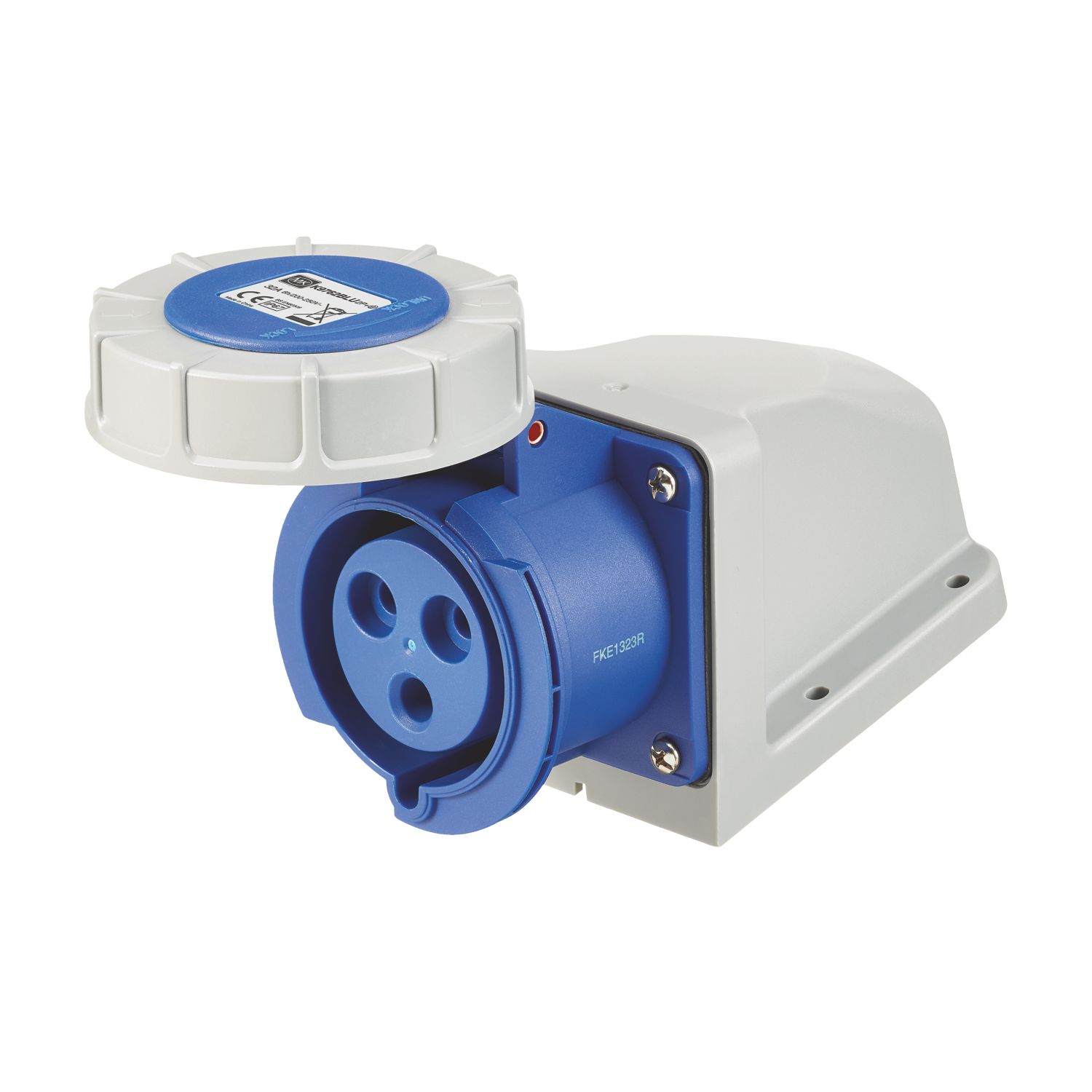 MK 32A 2P+E Surface Outlet 200-250V (813JR)
