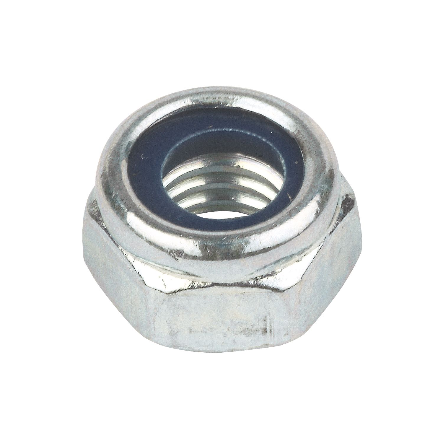 Easyfix BZP Steel Nylon Lock Nuts M12 50 Pack (81422)