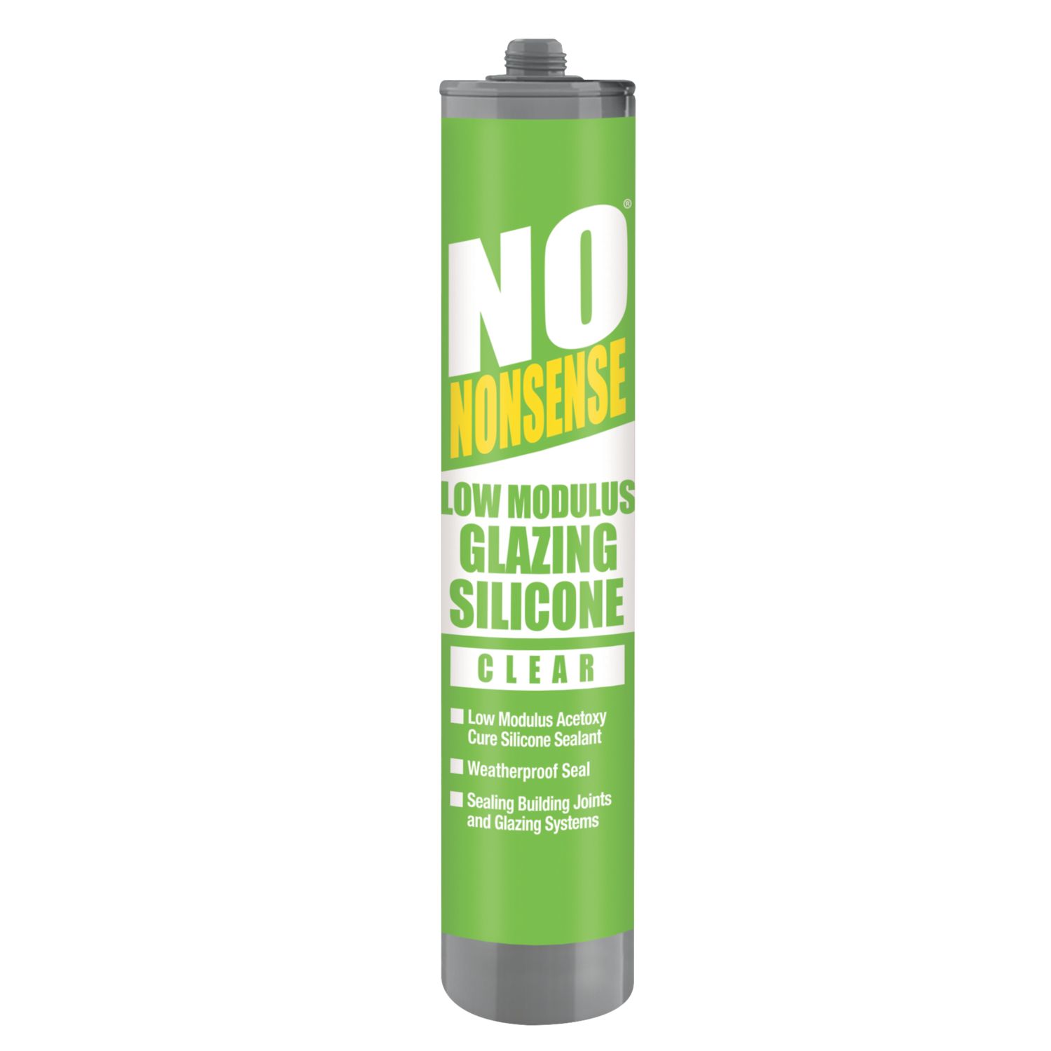 No Nonsense Glazing Silicone Clear 310ml (81431)