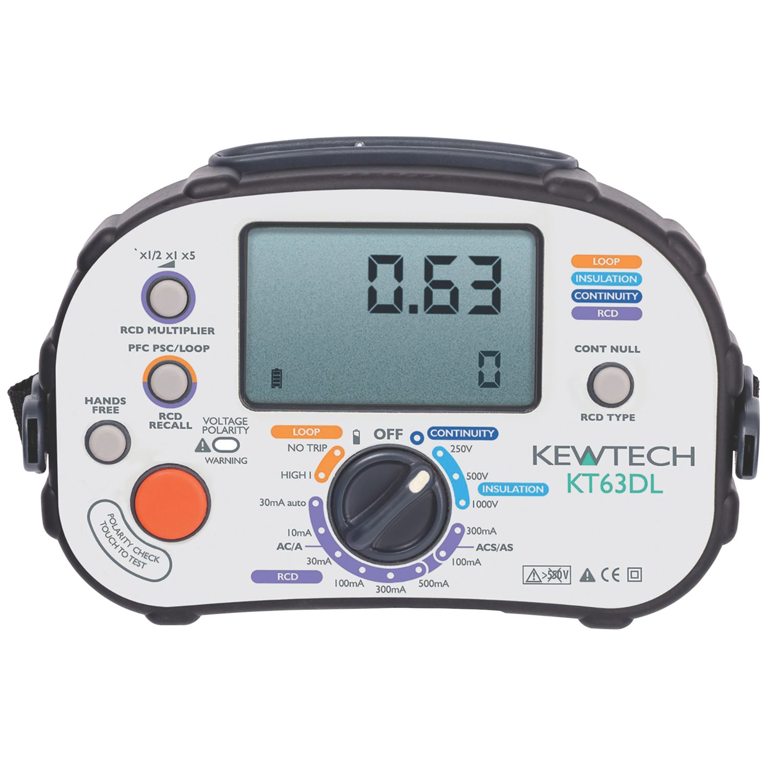Kewtech KT63DL Multifunction Tester (814JY)