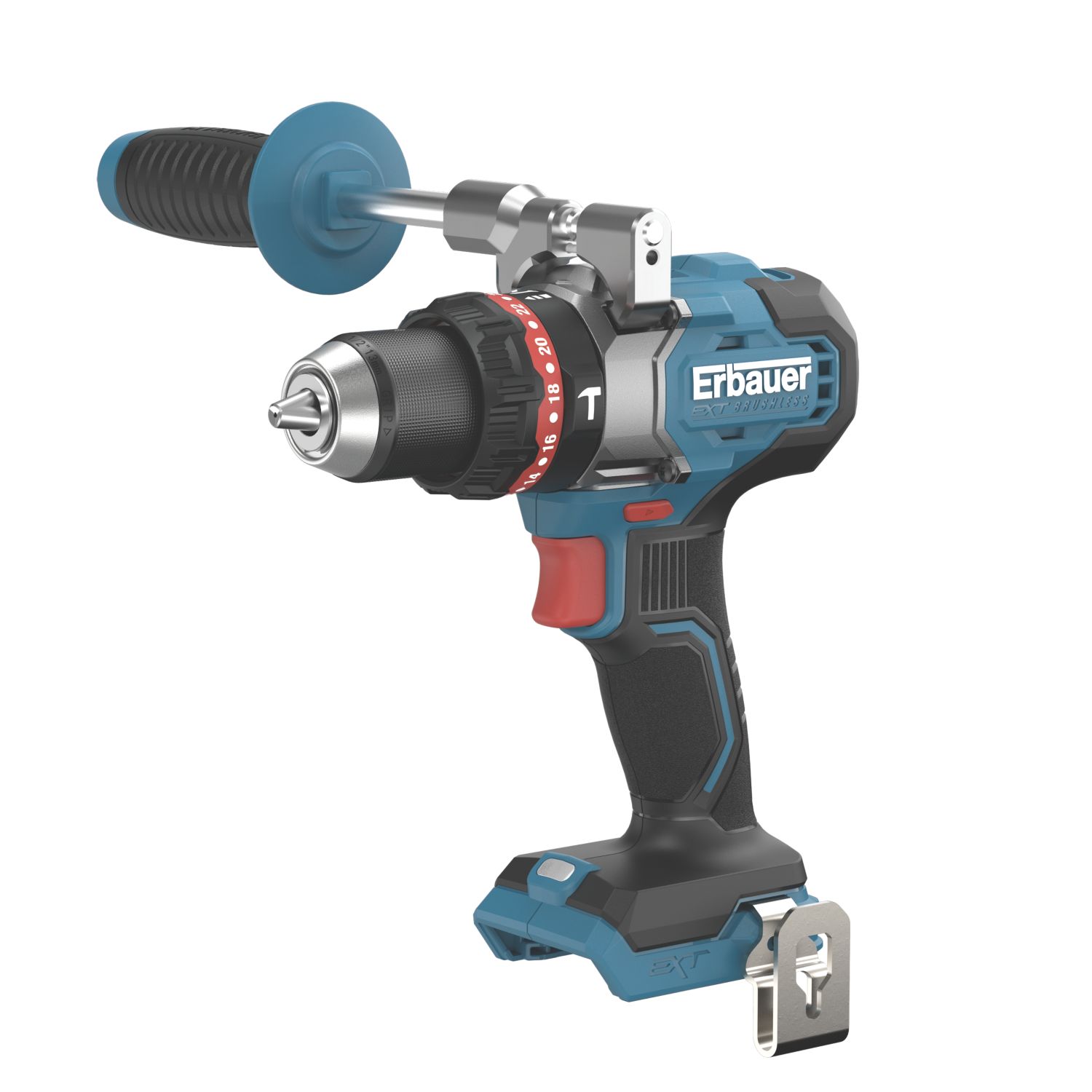 Erbauer ERI1107COM 18V Li-Ion EXT Brushless Cordless Combi Drill - Bare (815YM)