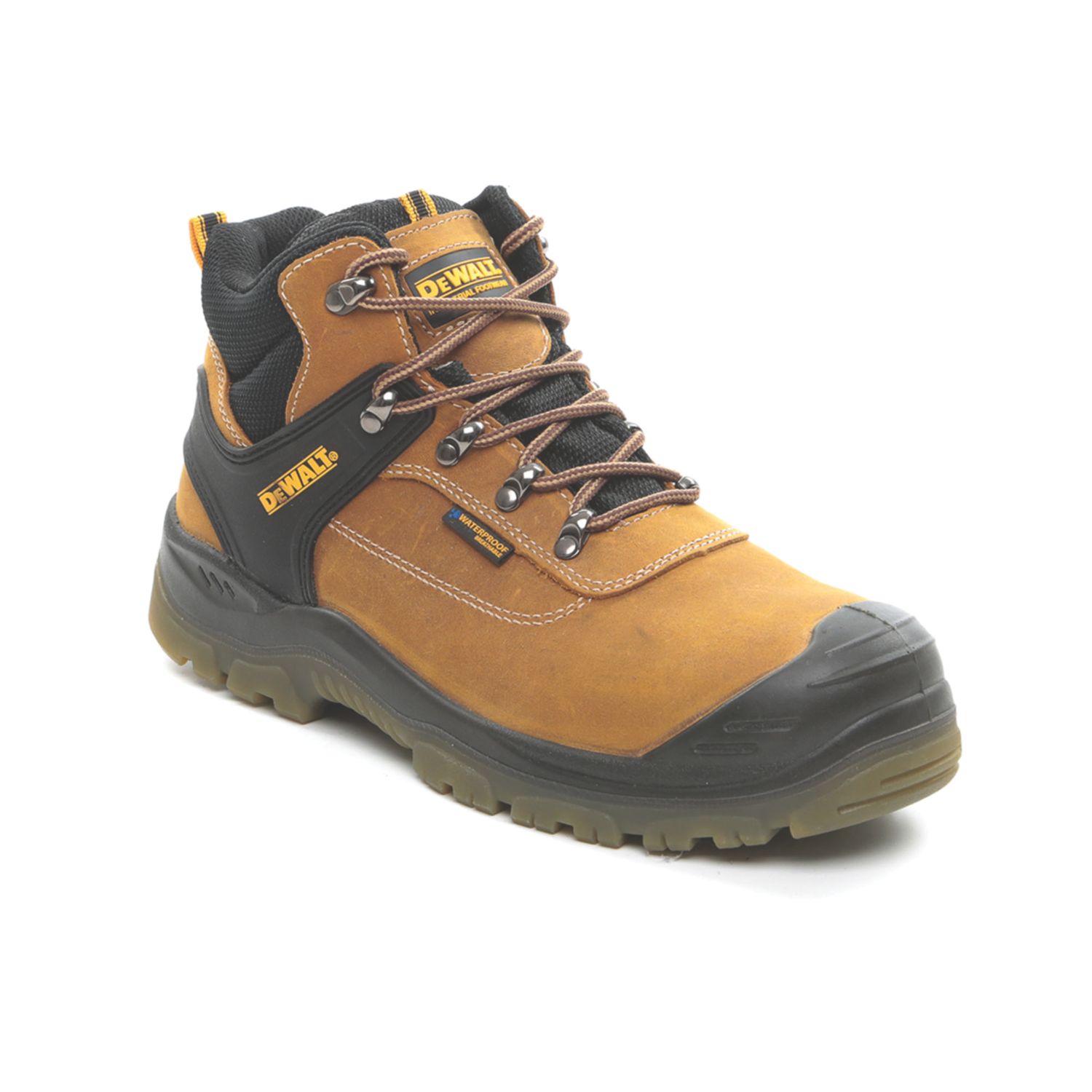 DEWALT Phoenix Size 7 Tan Waterproof Steel Toe Cap Safety Boots (8168V)