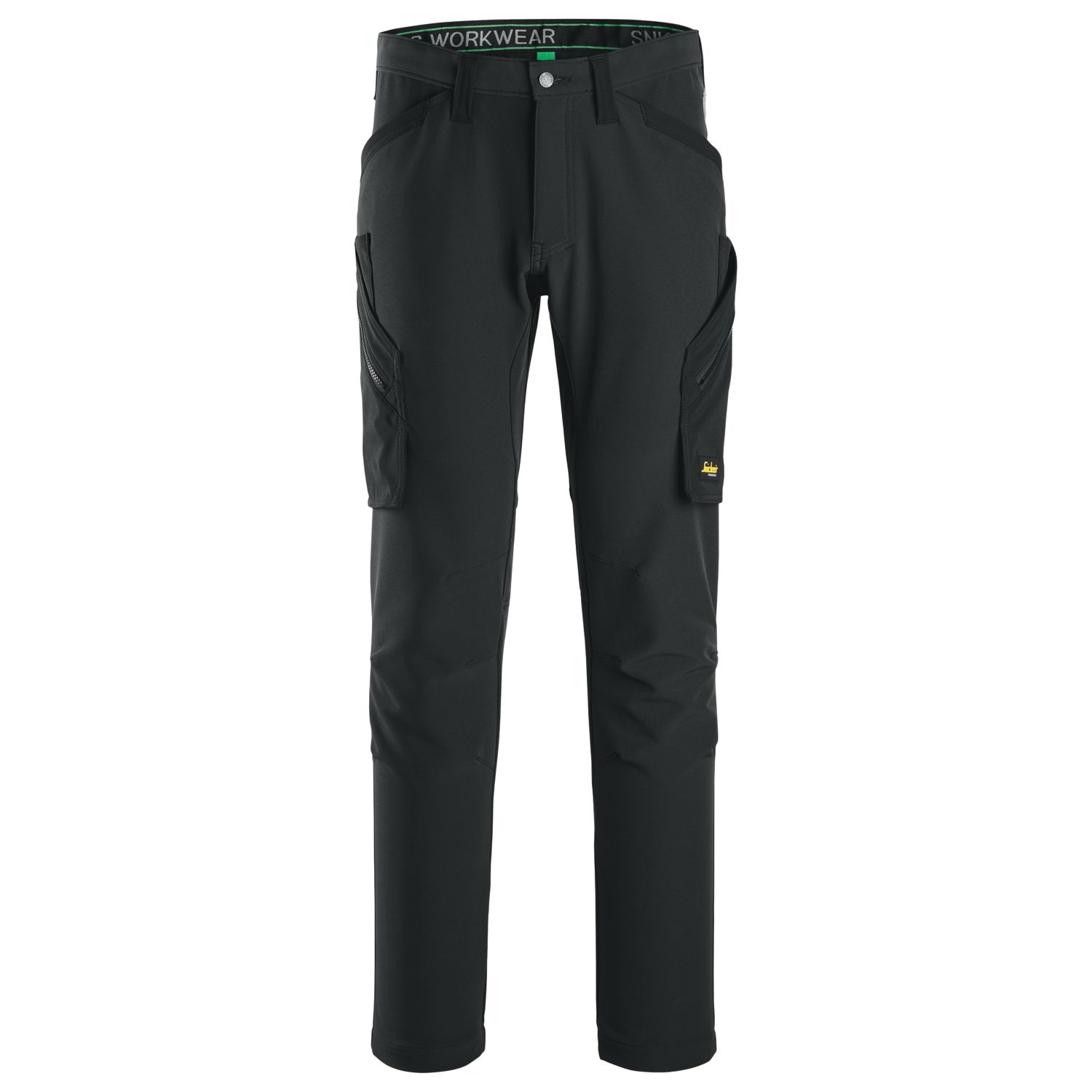 Snickers 6873 Flexiwork Stretch Trousers Black 33" W 32" L (817TV)