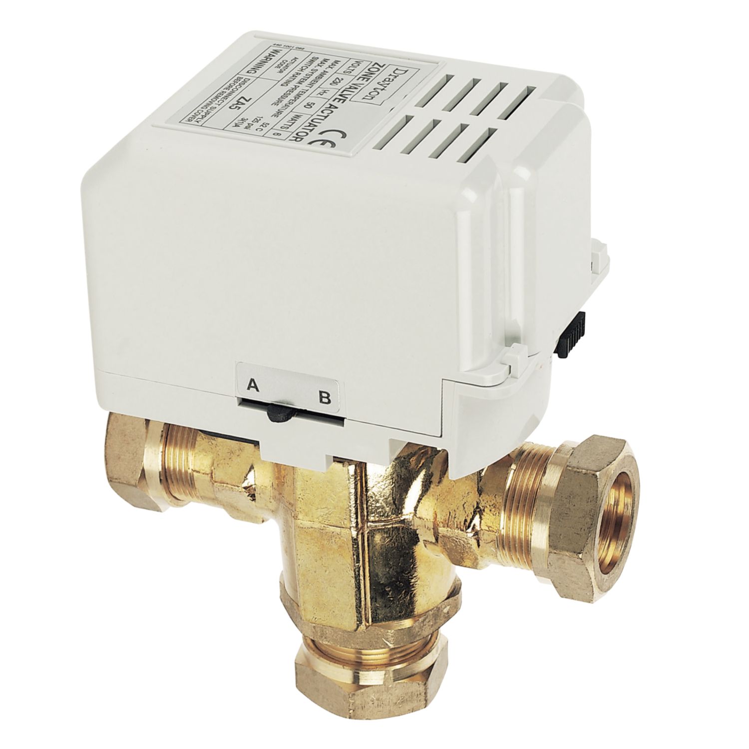 Drayton 27101SX 3 Port Motorised Valve 22mm Compression (81844)