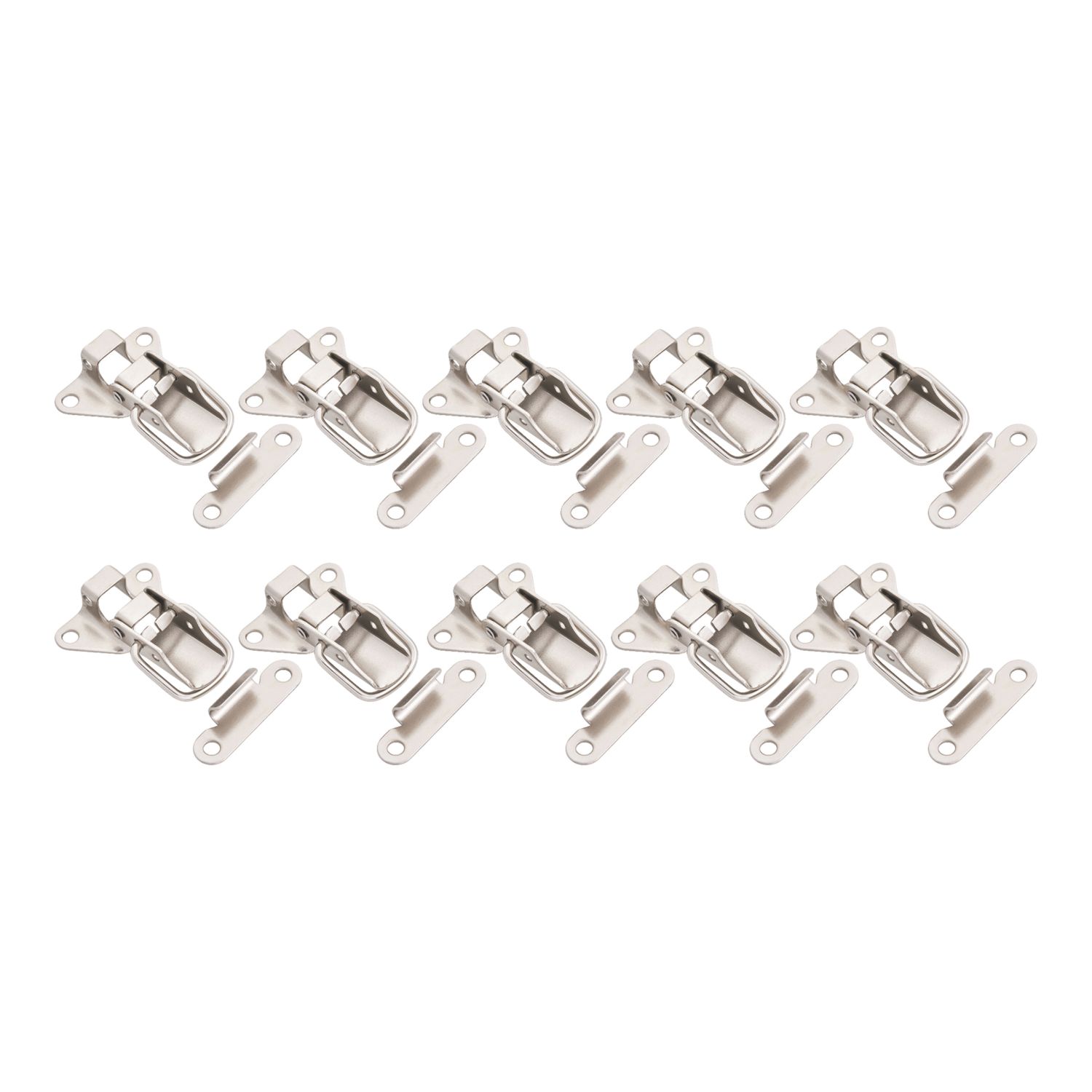 Essentials Toggle Catches Nickel 45mm x 36mm 10 Pack (818TE)