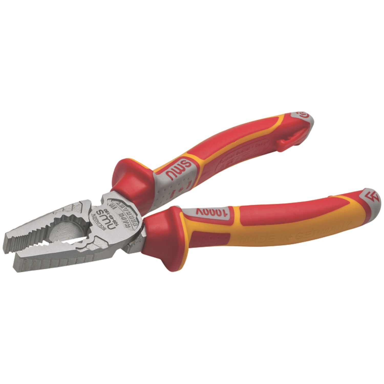 NWS VDE Combi Max Pliers 7" (180mm) (819HT)
