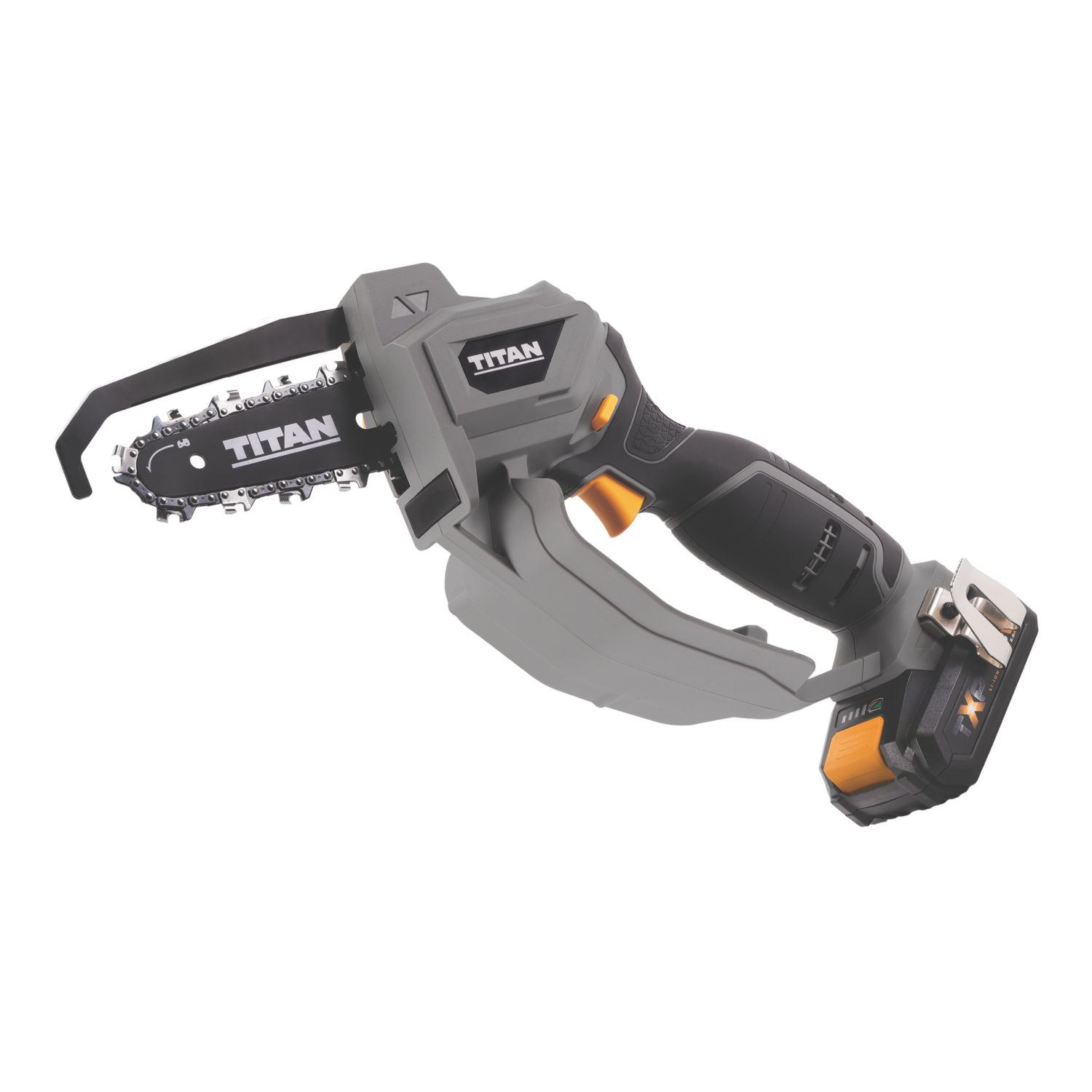 Titan 18V 1 x 2.0Ah Li-Ion Cordless 15cm Chainsaw (820YC)