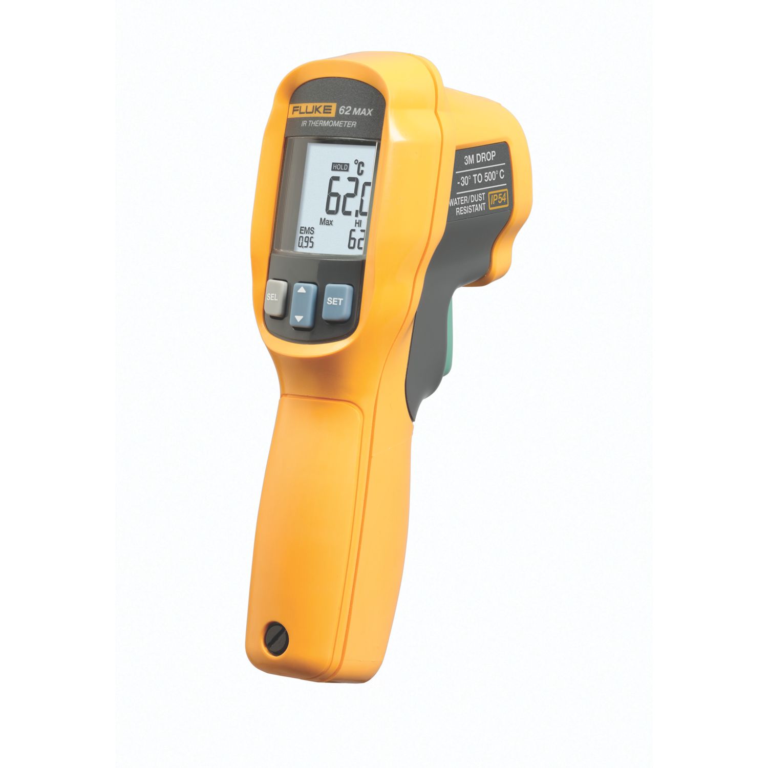 Fluke 62 MAX Infrared Non-Contact Digital Thermometer (8211P)