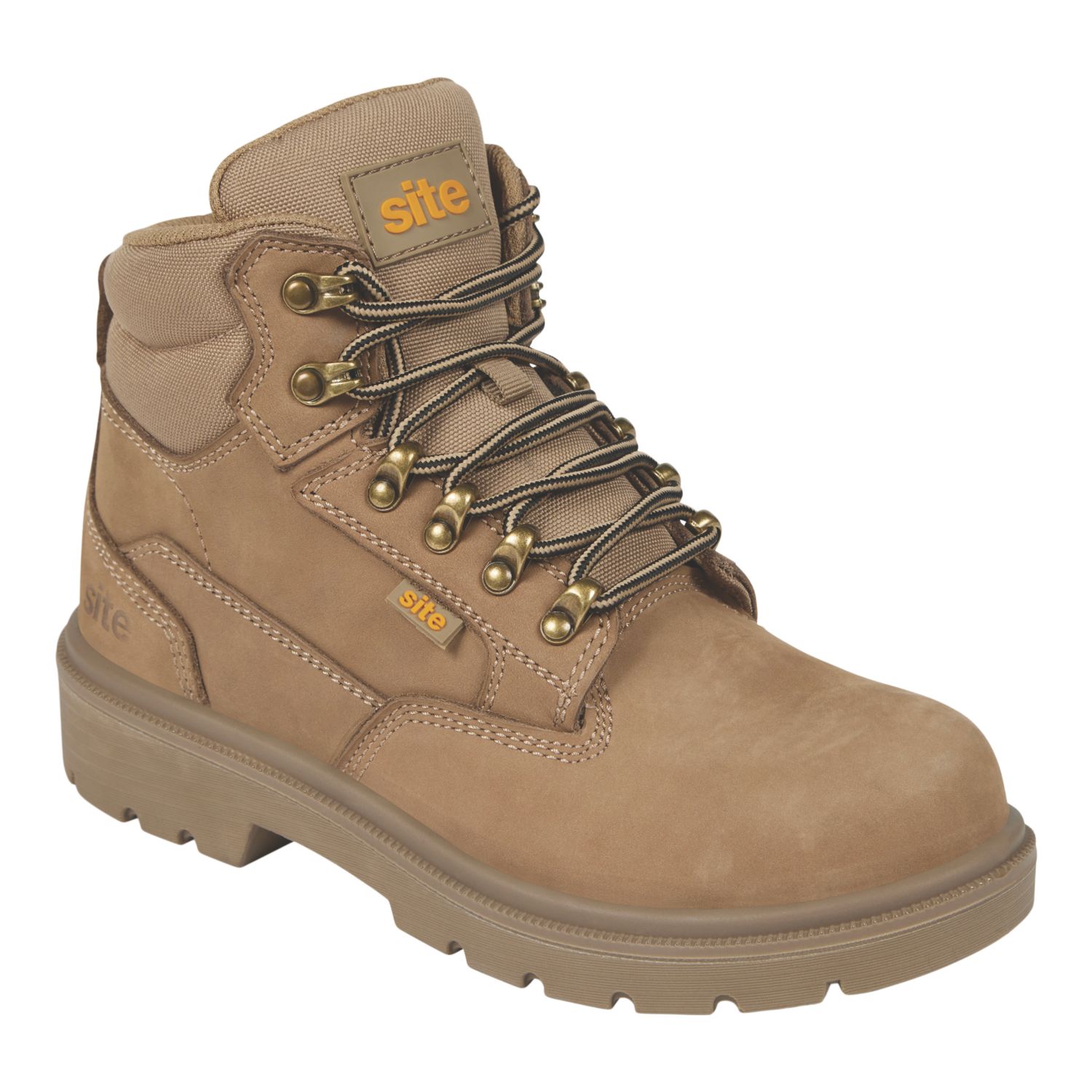 Site Skarn Size 3 Womens Stone Steel Toe Cap Safety Boots (821AH)