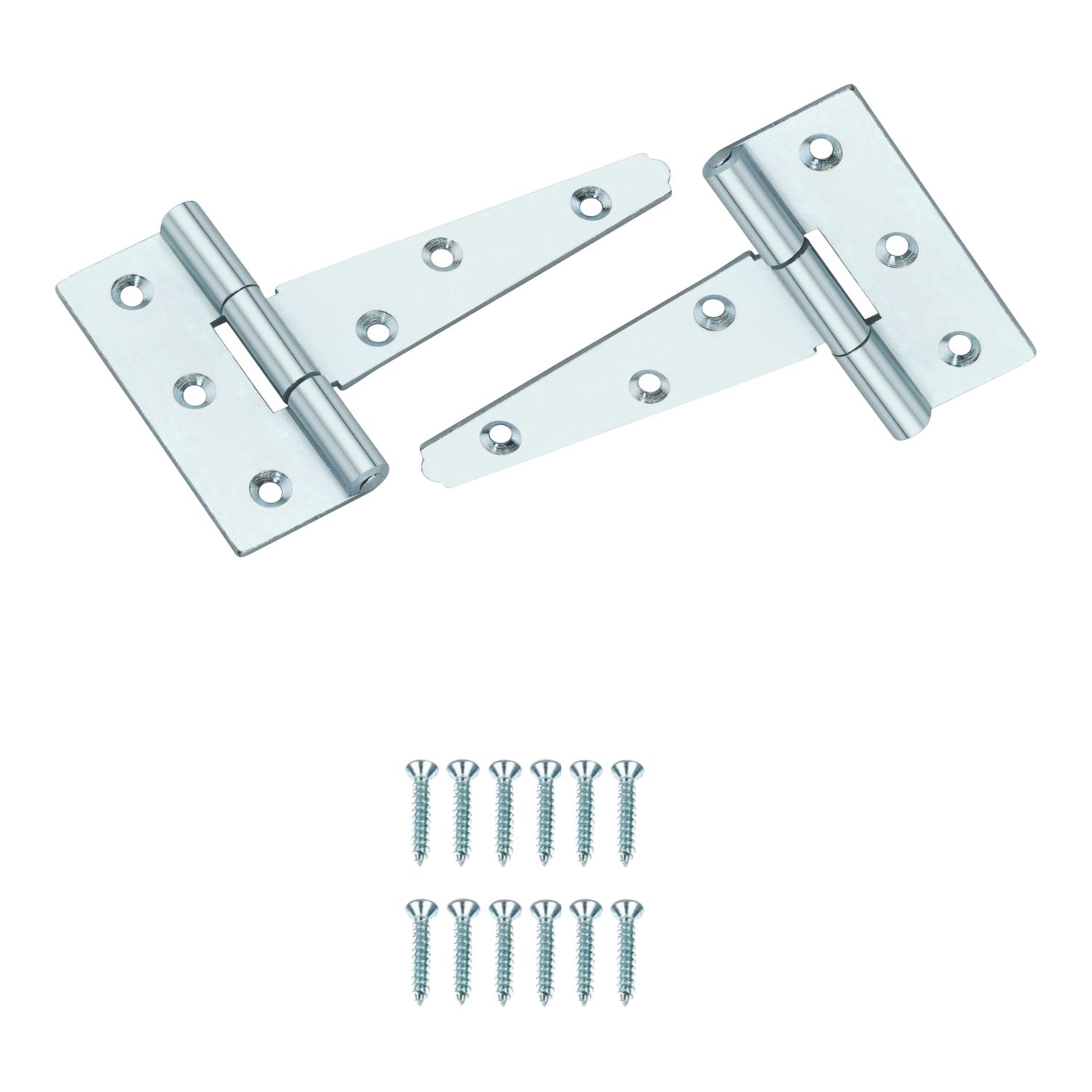Smith & Locke Zinc-Plated Tee Hinges 76mm 2 Pack (821VE)