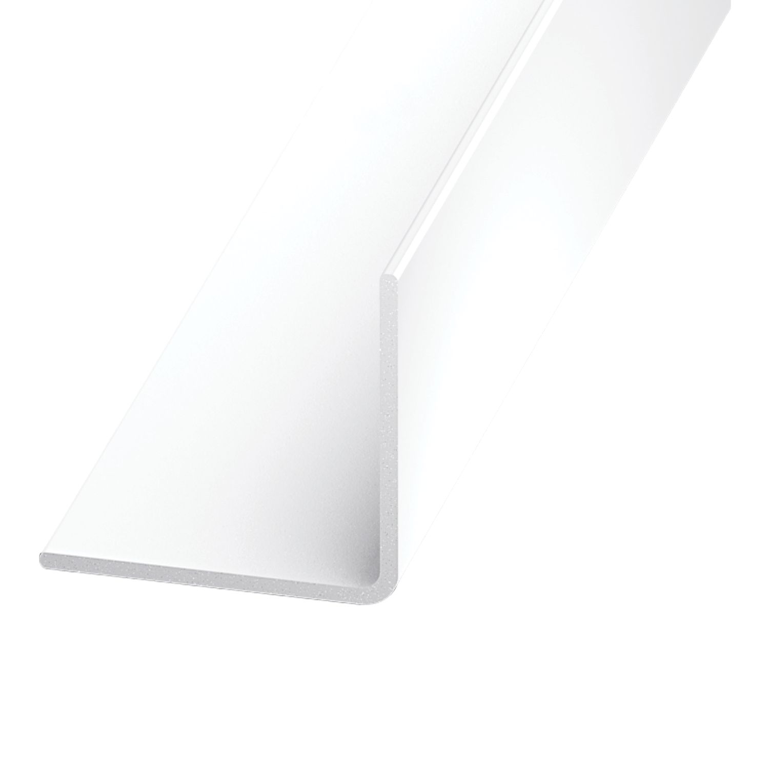 Essentials White Corner Profile 1m x 15mm x 15mm (822AG)