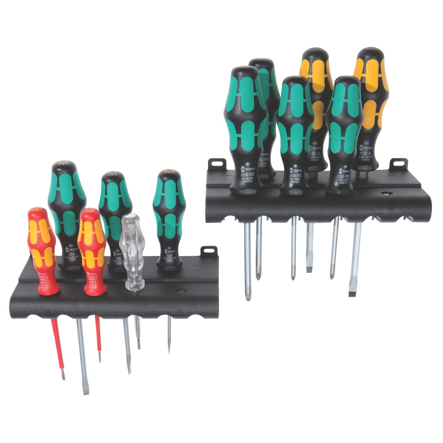 Wera Kraftform Plus Mixed Screwdriver Set 12 Pieces (822FP)