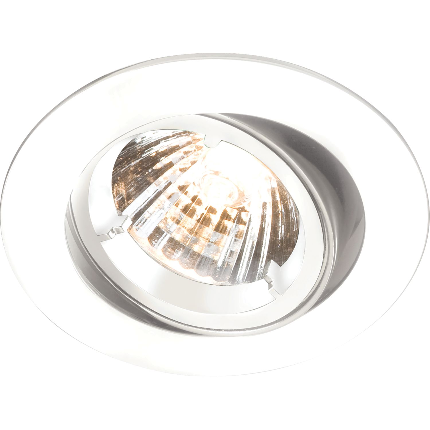 Knightsbridge Tilt Recessed Downlight White (823GA)