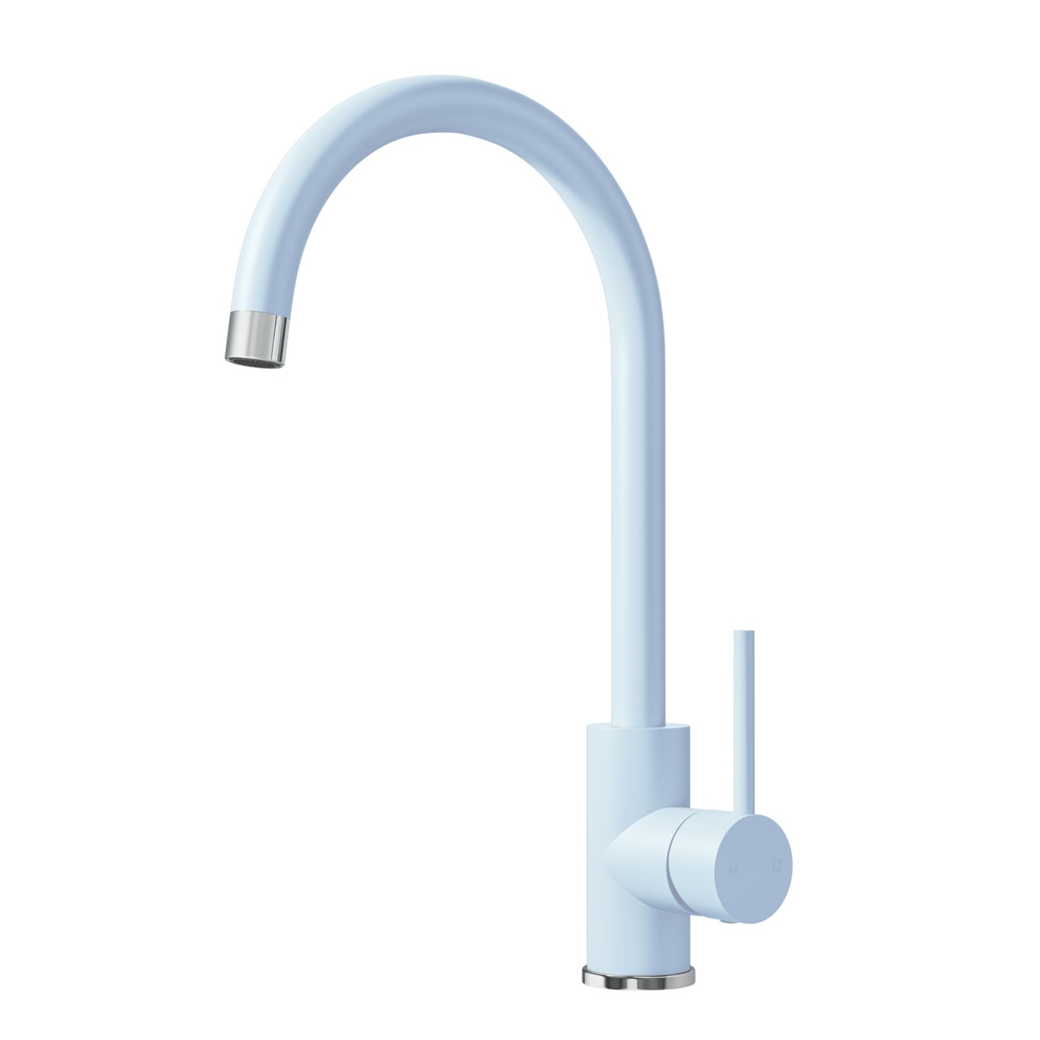 ETAL Sorrento Single Lever Kitchen Mixer Tap Pastel Blue (824FJ)