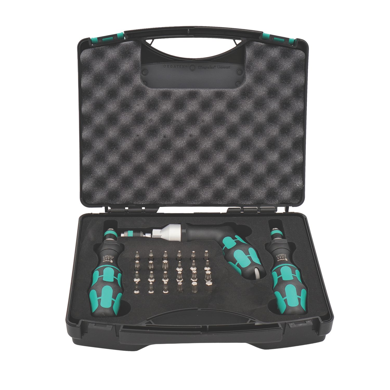 Wera Kraftform 7440/41/42 Torque Screwdriver Set 0.3-6Nm 27 Pieces (824HF)