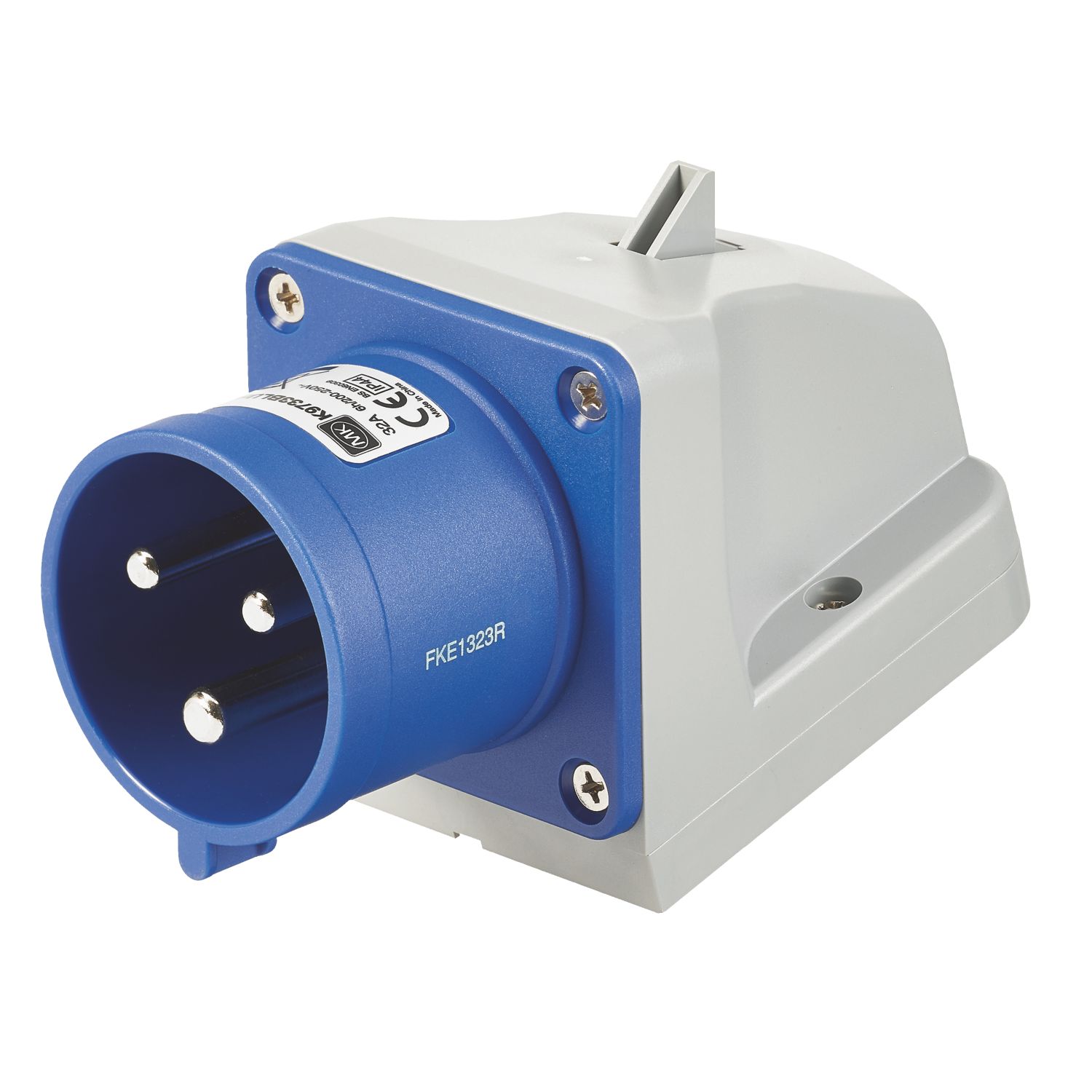 MK 32A 2P+E Surface Inlet 200-250V (825JR)