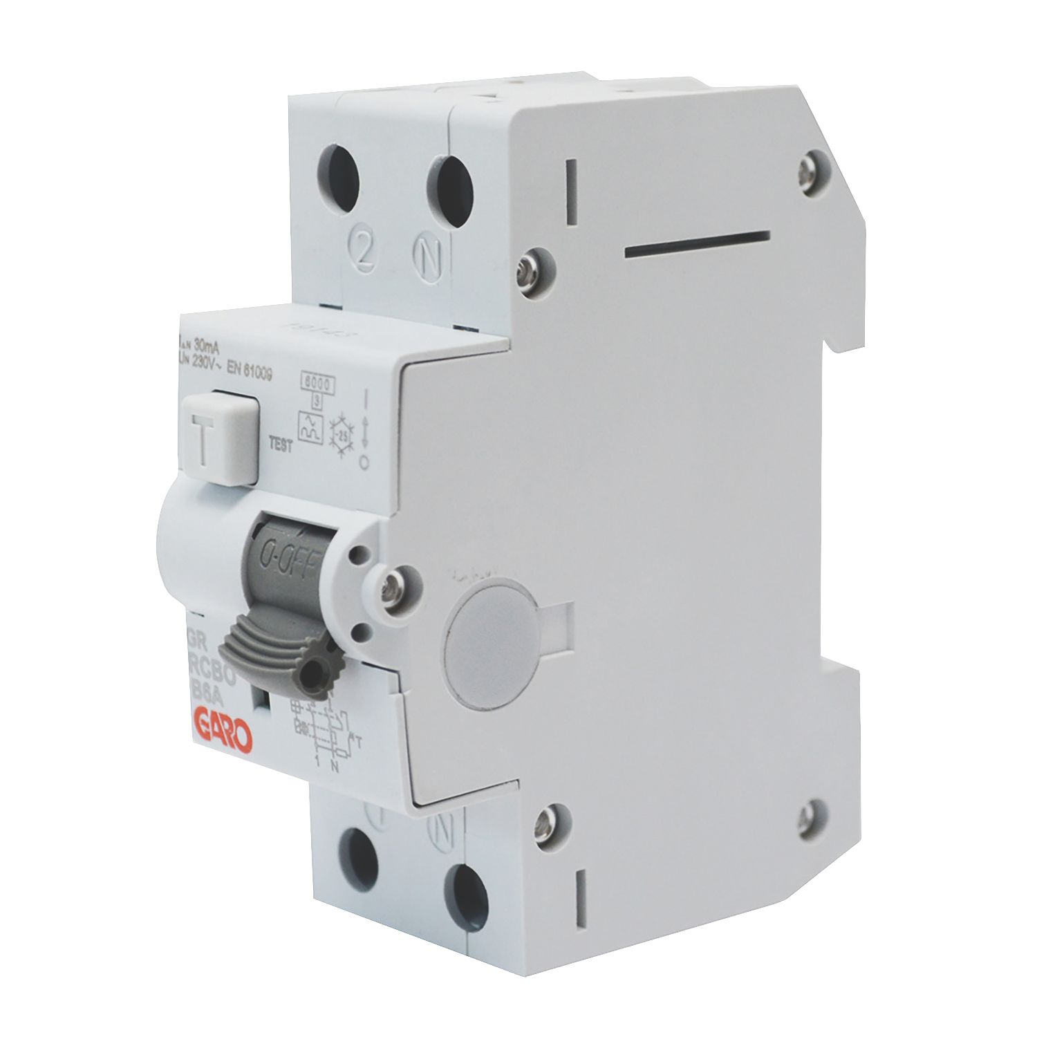Garo RCBOGRB6 6A 30mA Type A SP A Curve RCBO (826HK)