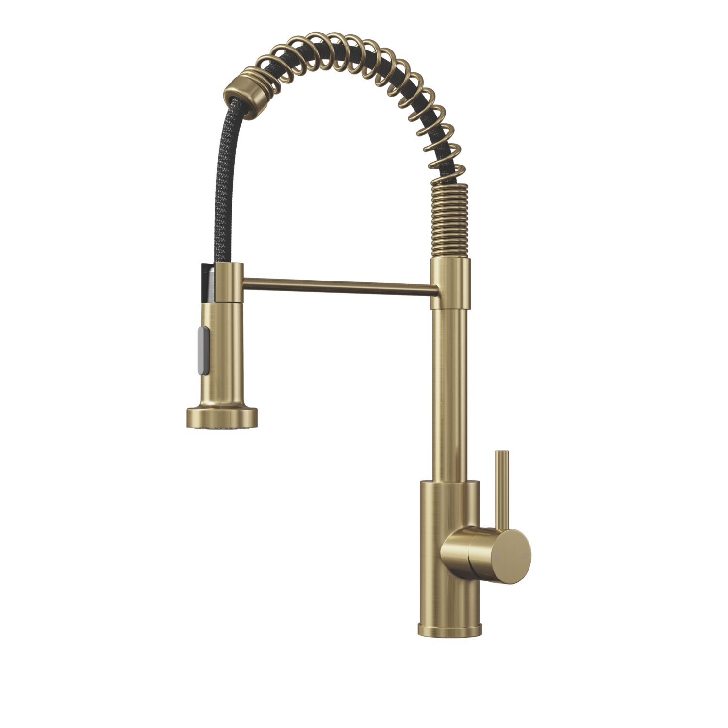 ETAL Contra Pull-Out Kitchen Mixer Tap Brushed Brass (826JL)