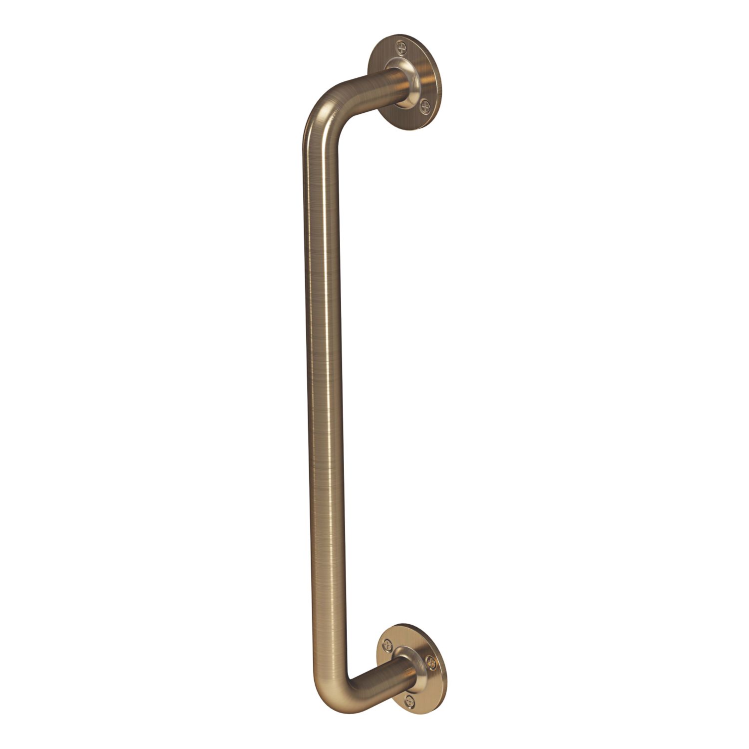 Rothley Straight Household Grab Rail Antique Brass 457mm (826RG)
