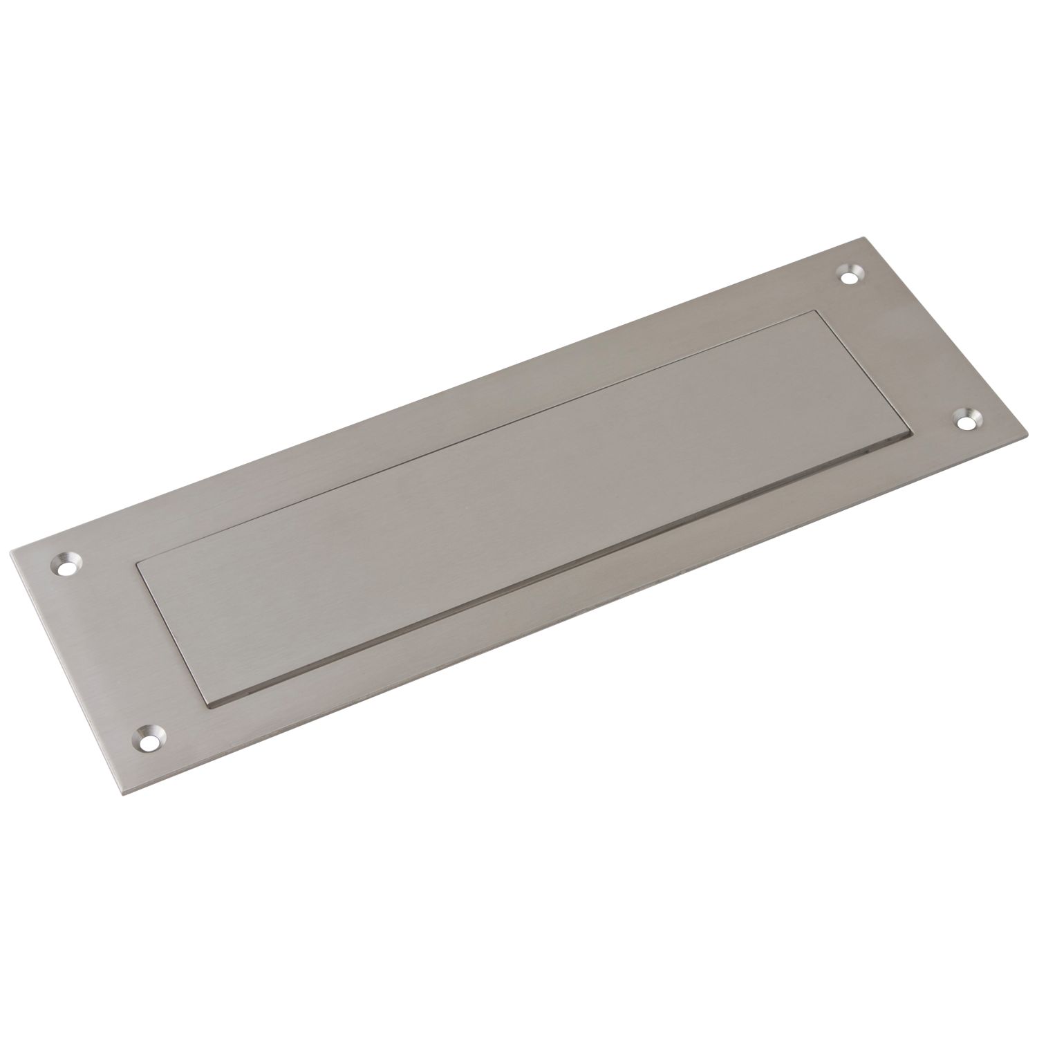 Eclipse Internal Letter Plate Satin Stainless Steel 330mm x 110mm (8270T)