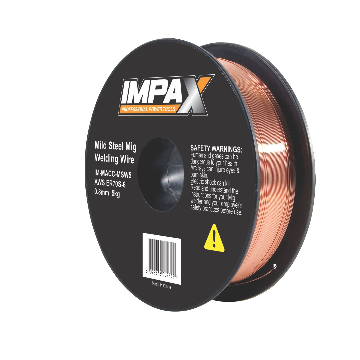 IMPAX MIG Welding Wire 5kg 0.8mm (827PV)