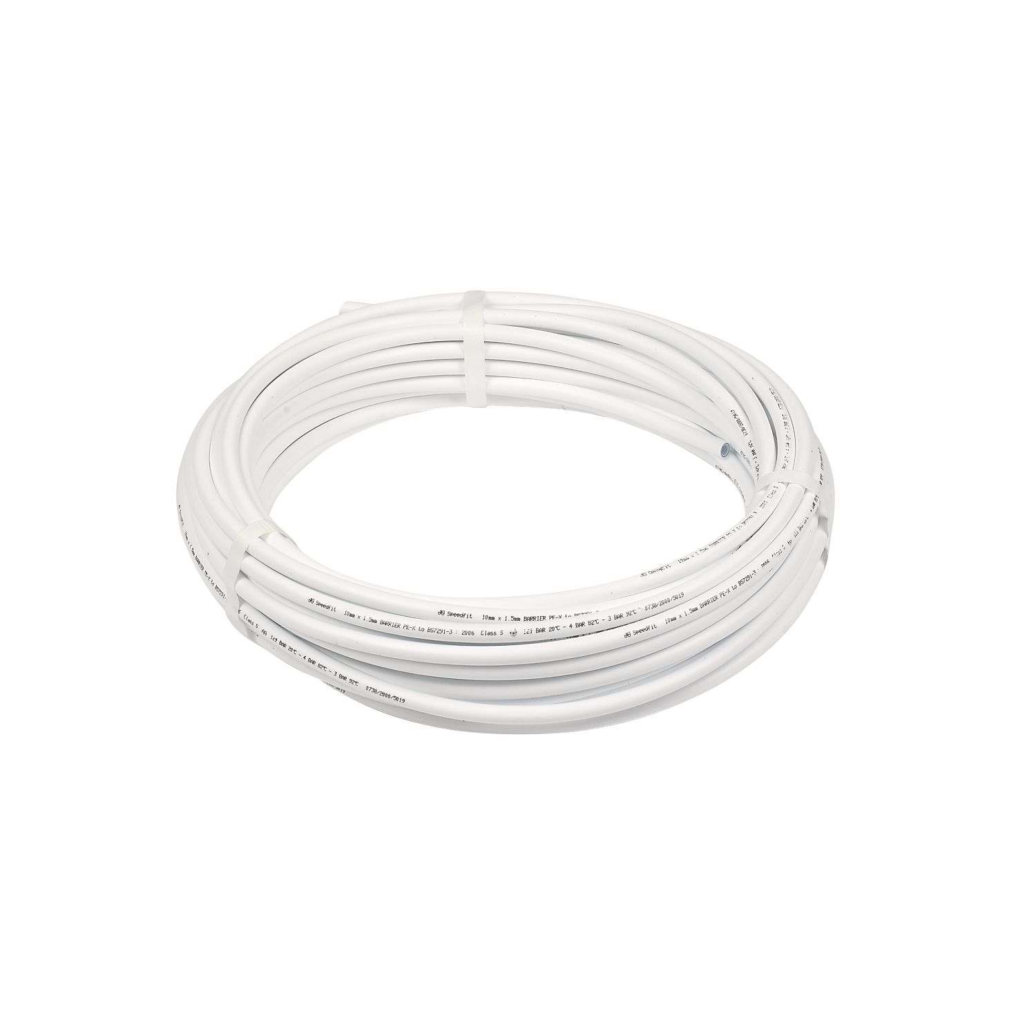 JG Speedfit 10BPEX-25C BPEX Coil Barrier Pipe 10mm x 25m White (82807)