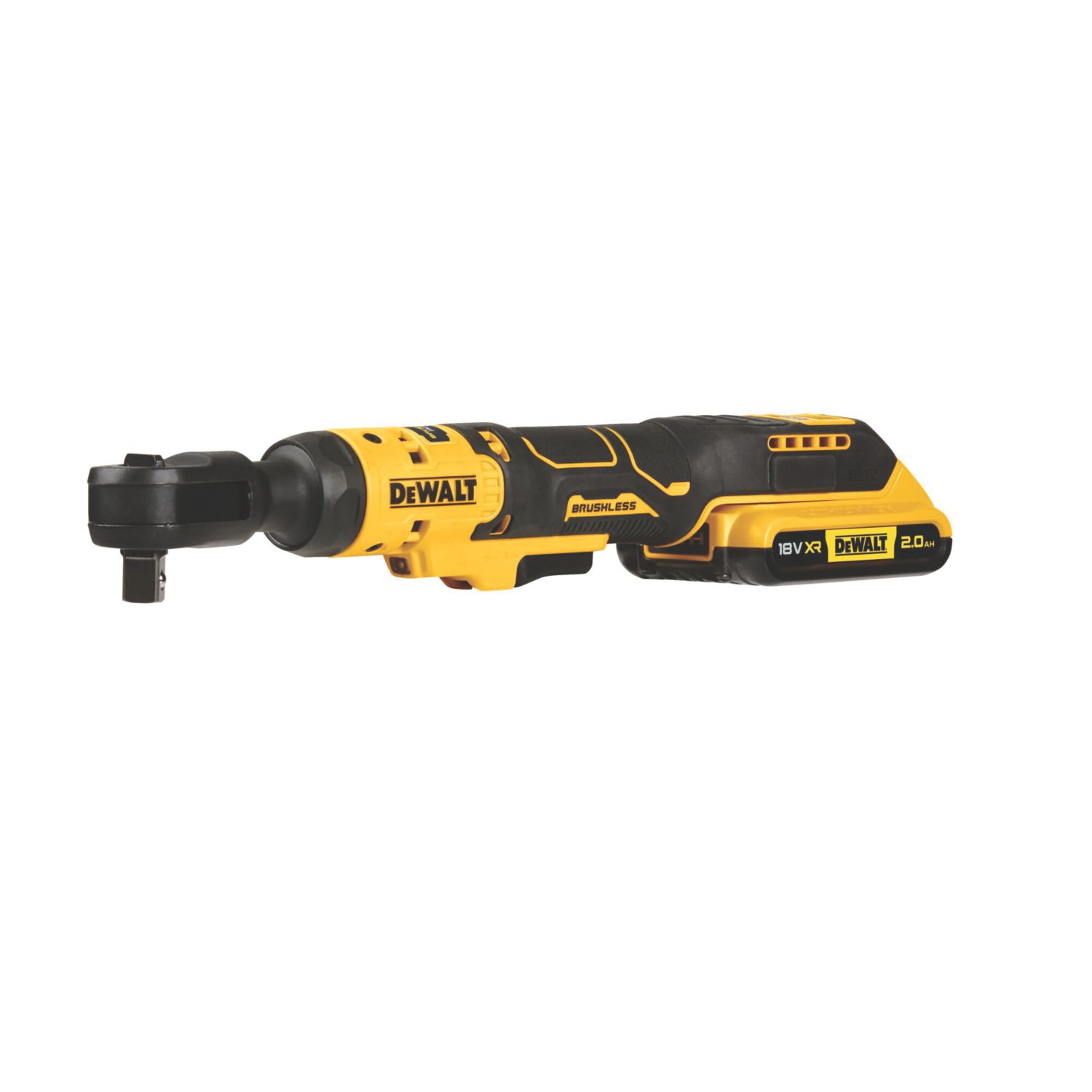 DeWalt DCF512D1-GB 18V 1 x 2.0Ah Li-Ion XR Brushless Cordless Open Head Ratchet (828KJ)