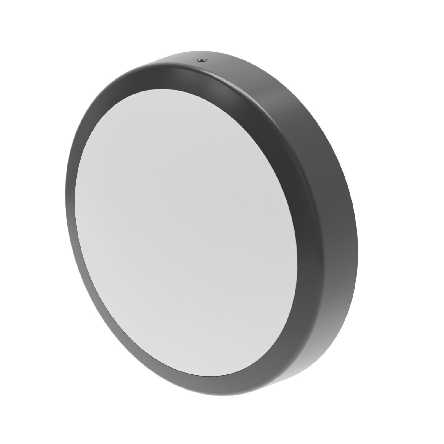 Lexco Pegasi Outdoor Round Photocell LED Bulkhead Light Black 17W 1200-1900lm (828RE)